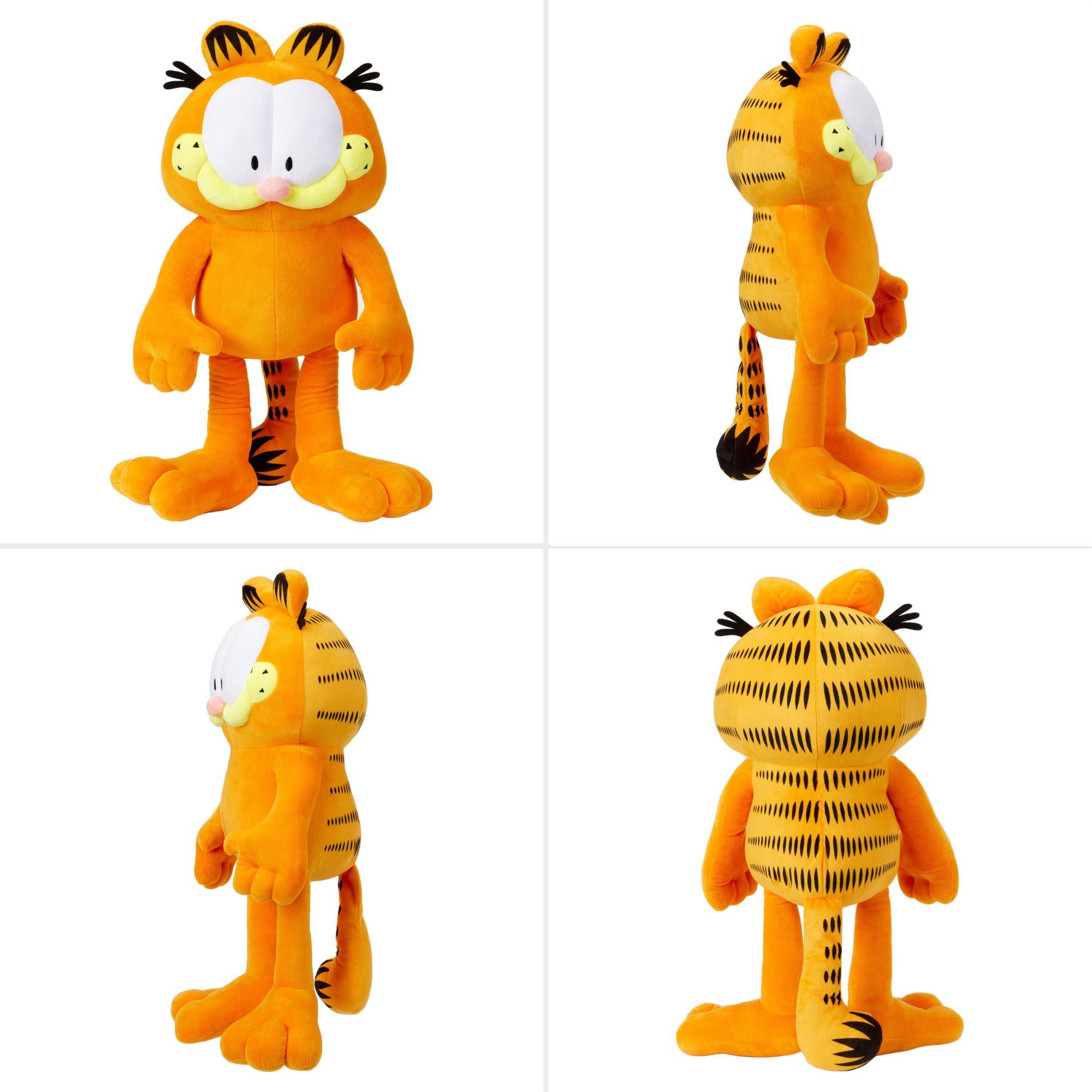 ニコロデオン ねこのガーフィールド ムービー 2024 ガーフィールド ピロー バディー プラッシュ 20インチ ぬいぐるみ 紙タグ付き 入荷写真