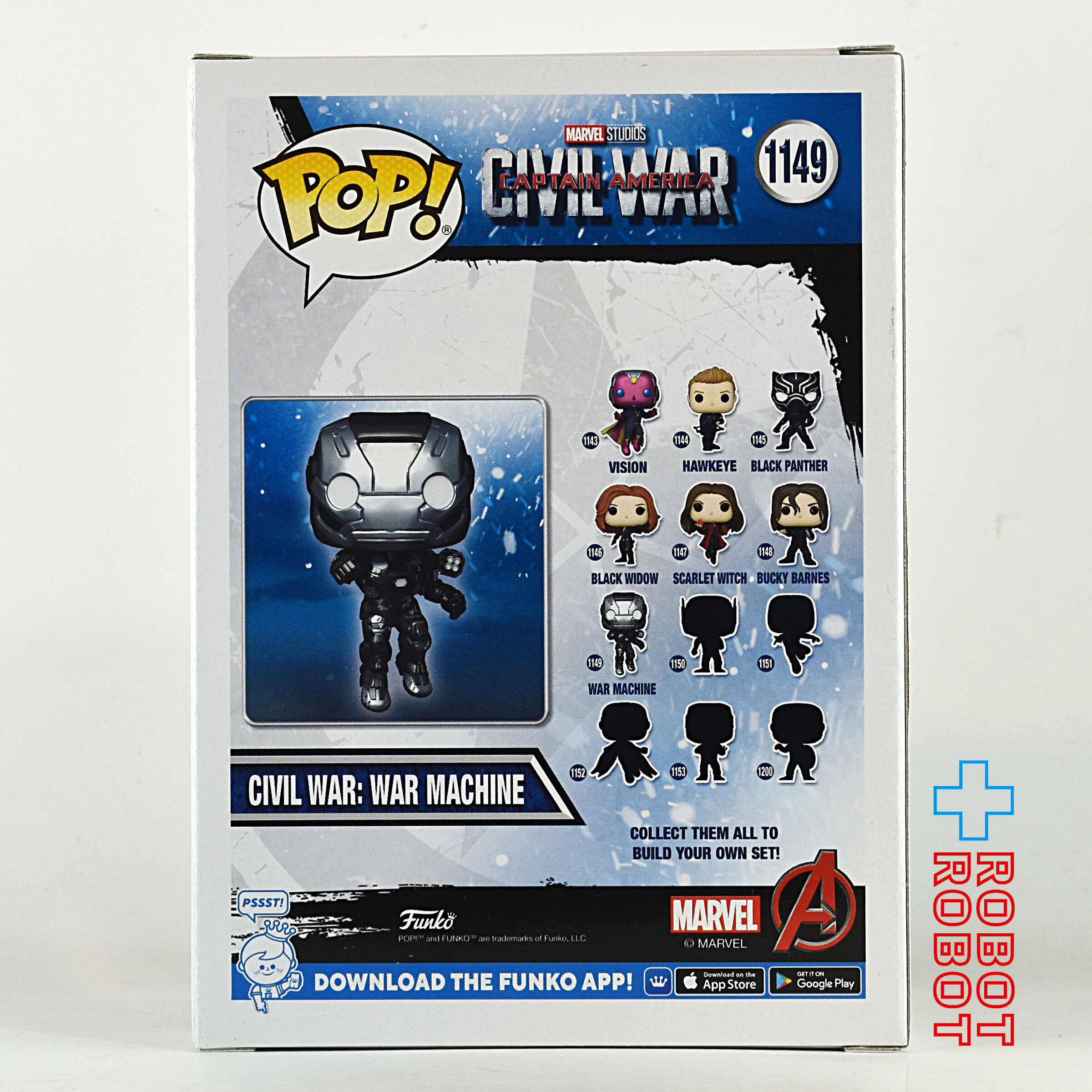 ファンコ POP! マーベル 1149 ウォーマシン ビニールフィギュア 箱入 入荷写真