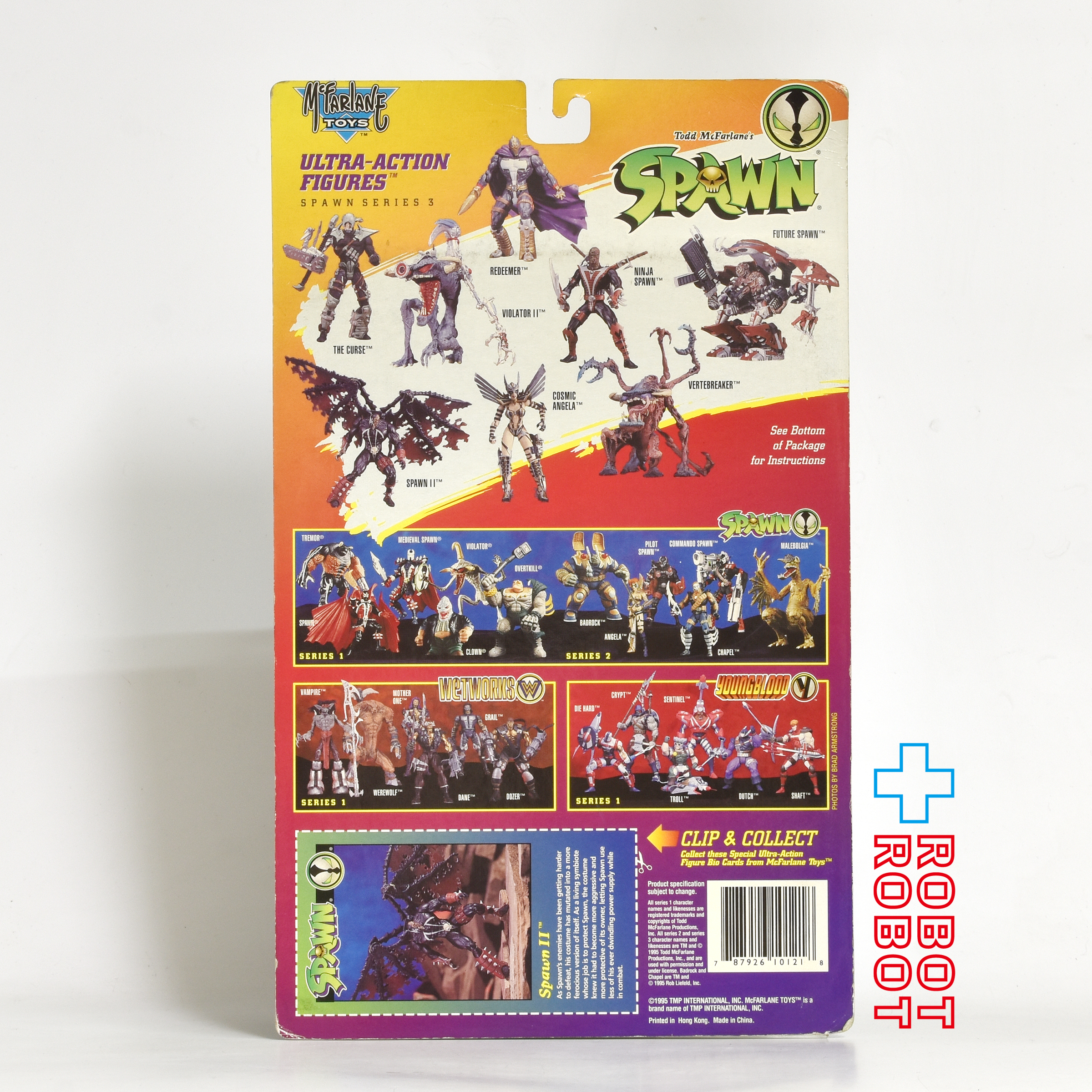 マクファーレン・トイズ スポーン シリーズ3 スポーンII ハーフマスク(’98リデコレーション ) アクションフィギュア 未開封 入荷写真