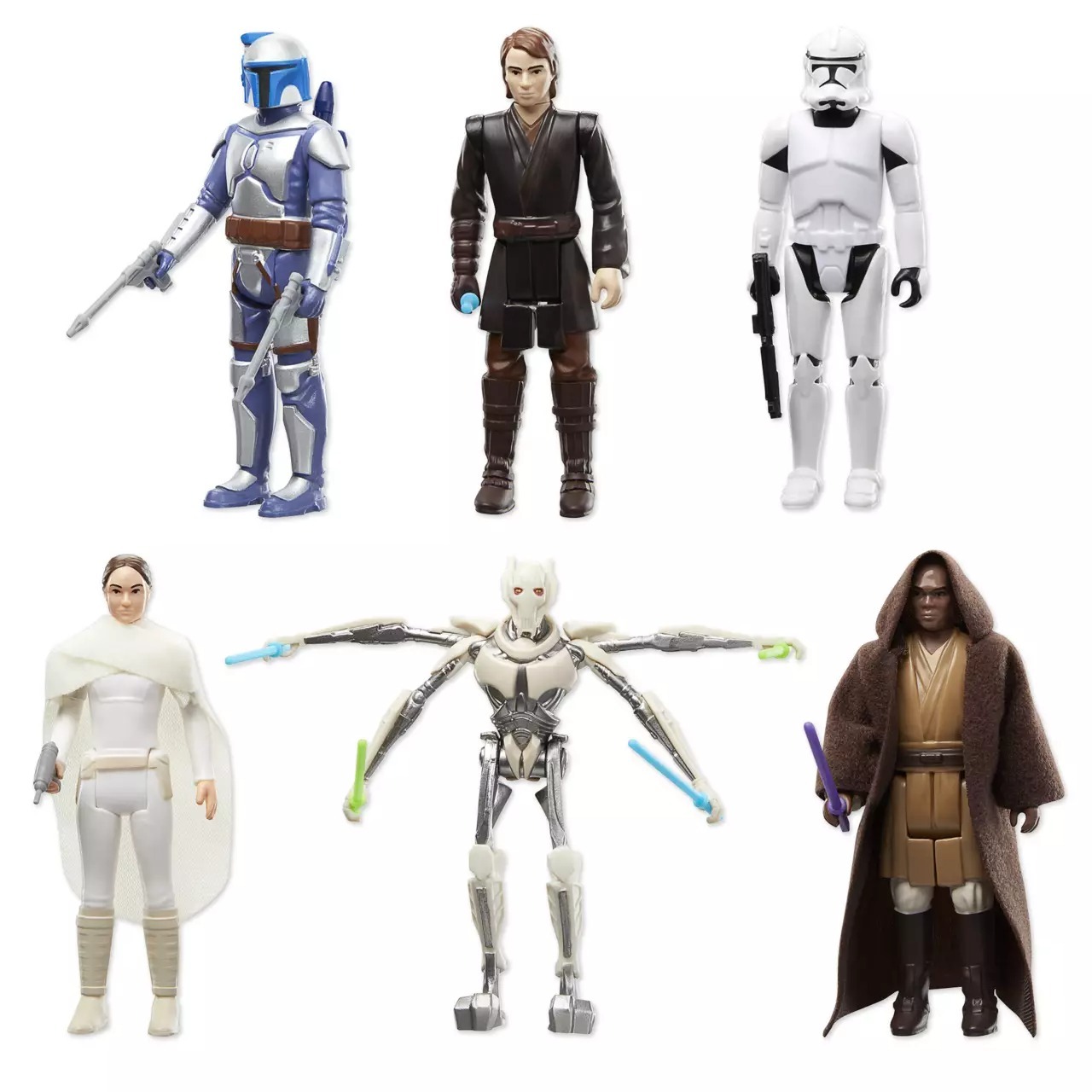 スター・ウォーズ AOTC ROTS レトロコレクション アクションフィギュア マルチパック 6体セット 入荷写真