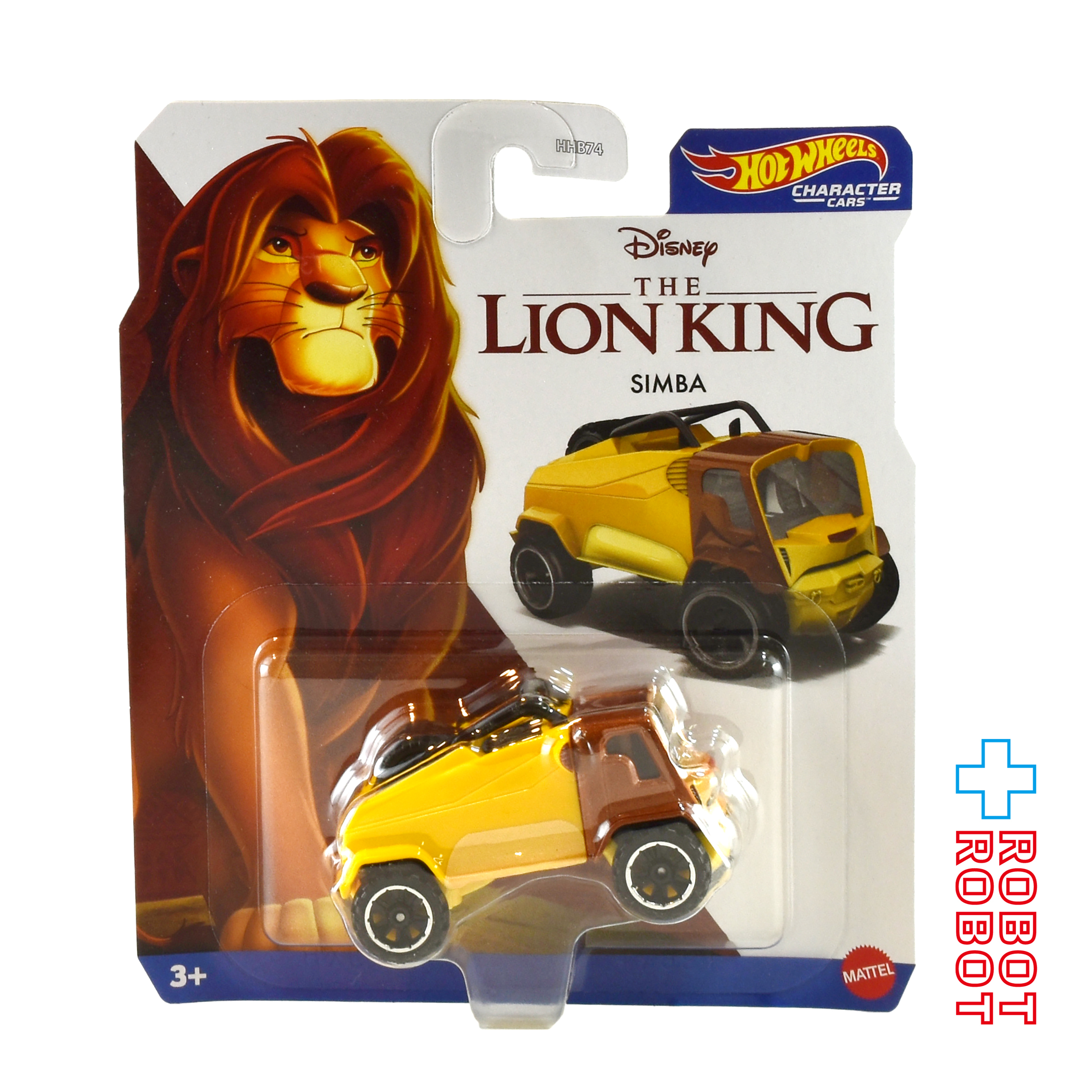 ホットウィール キャラクター・カー 2024 1/64 ディズニー ライオン・キング シンバ ダイキャスト メタルビークル ミニカー 未開封 入荷写真