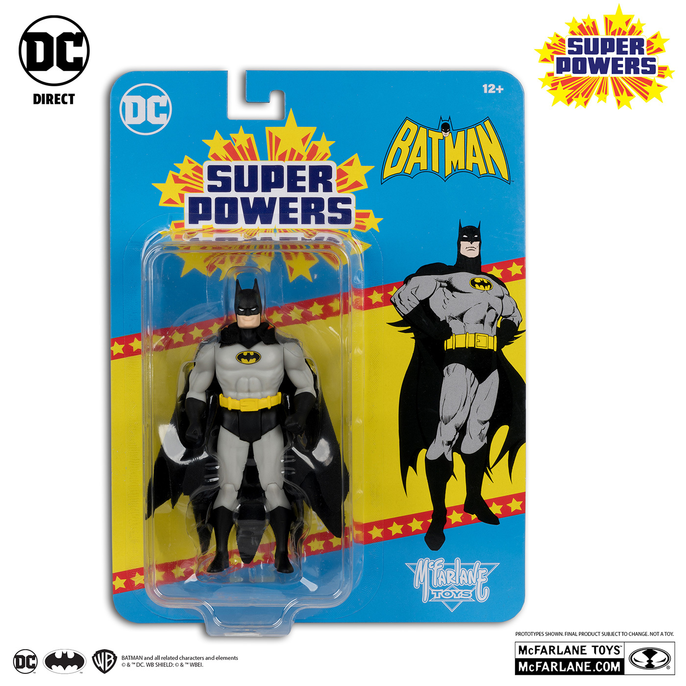 マクファーレン・トイズ DCダイレクト DCスーパーパワーズ #39 バットマン (ブラック＆グレースーツ) 4インチ アクションフィギュア 国内版 未開封 入荷写真