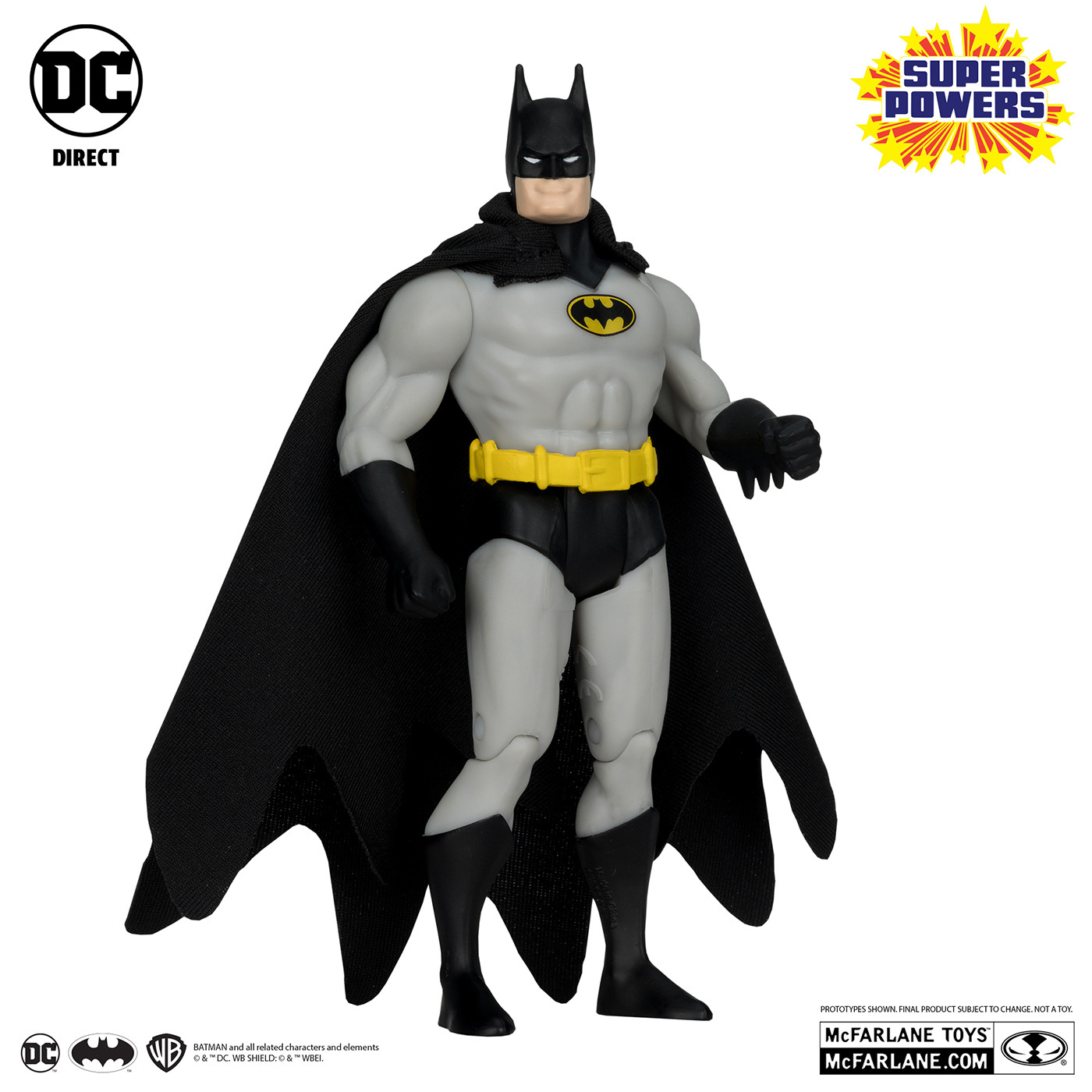 マクファーレン・トイズ DCダイレクト DCスーパーパワーズ #39 バットマン (ブラック＆グレースーツ) 4インチ アクションフィギュア 国内版 未開封 入荷写真