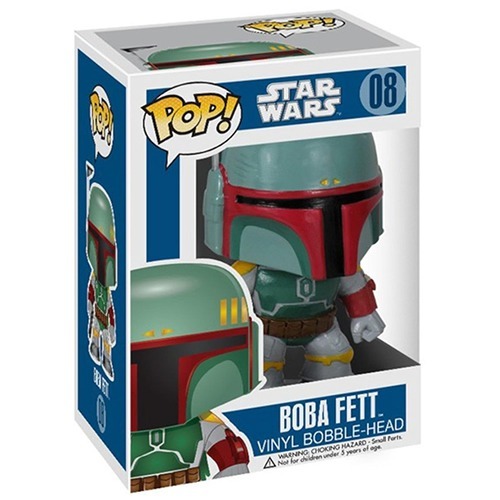 ファンコ POP! 08 スター・ウォーズ ボバ ・フェット ビニールフィギュア 箱入 入荷写真