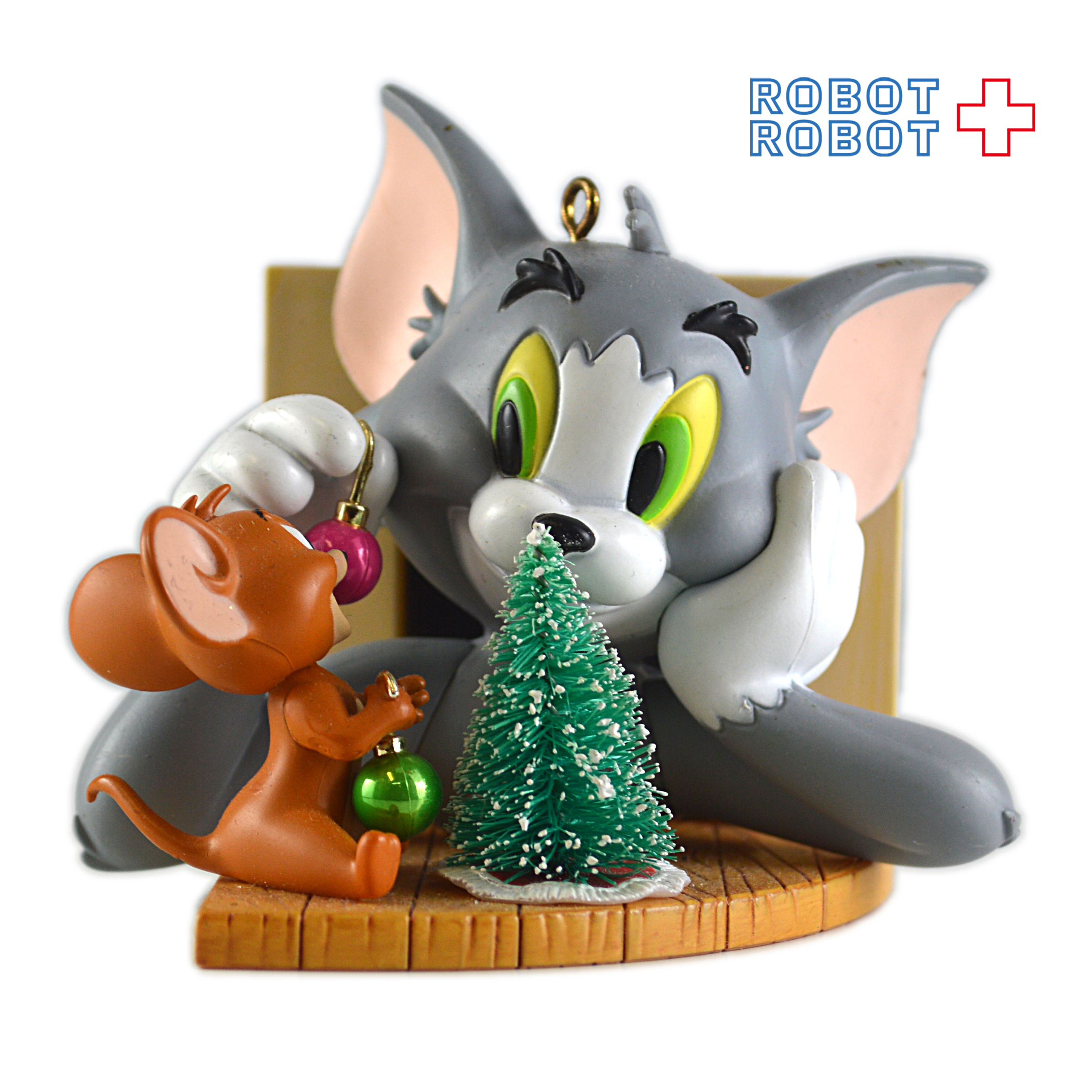 トム＆ジェリー クリスマス・オーナメント ねずみ穴を抜けて 箱入 入荷写真
