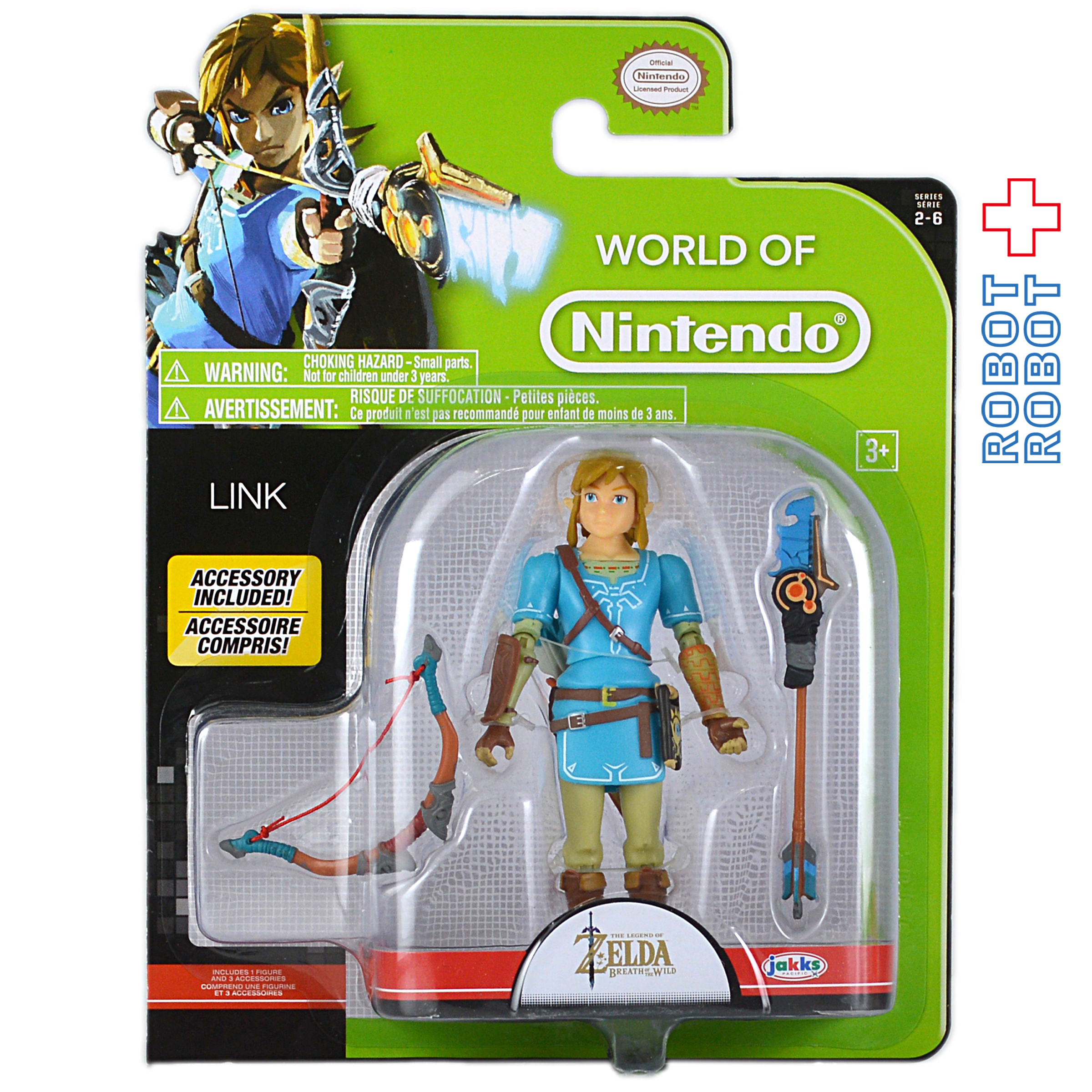 ワールドオブニンテンドー ゼルダ ブレス オブ ザ ワイルド リンク 4インチアクションフィギュア 未開封 ※難有り 入荷写真