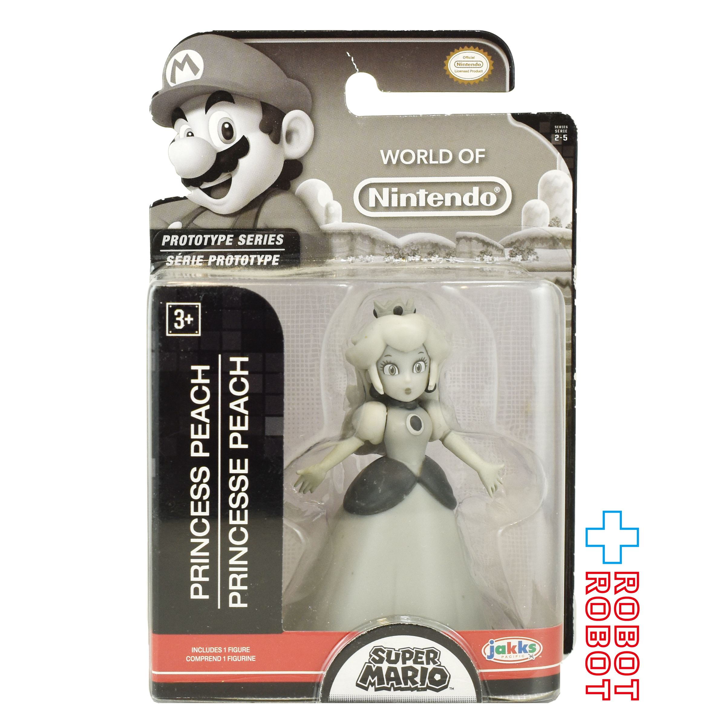 ワールドオブニンテンドー スーパーマリオ ピーチ姫 プロトタイプシリーズ 2.5インチ アクションフィギュア 未開封 入荷写真