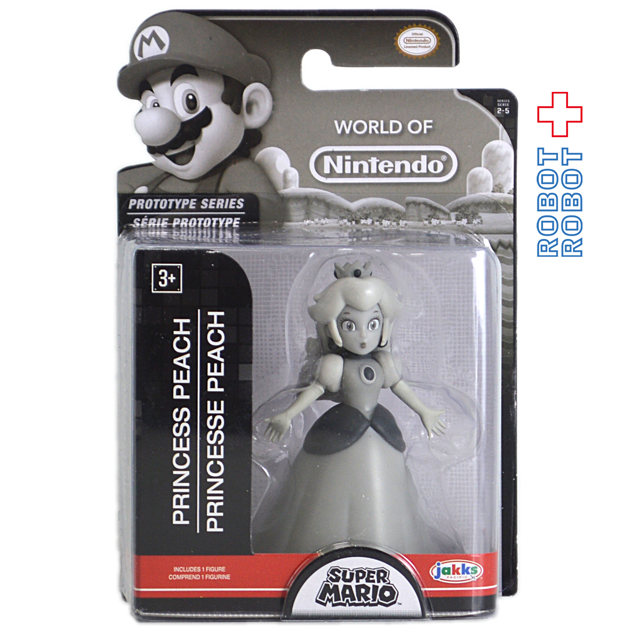 ワールドオブニンテンドー スーパーマリオ ピーチ姫 プロトタイプシリーズ 2.5インチ アクションフィギュア 未開封 入荷写真