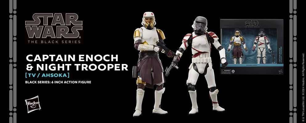 スター・ウォーズ ブラック シリーズ TVドラマ アソーカ イノック隊長＆ナイト・トルーパー 6インチ・アクションフィギュア