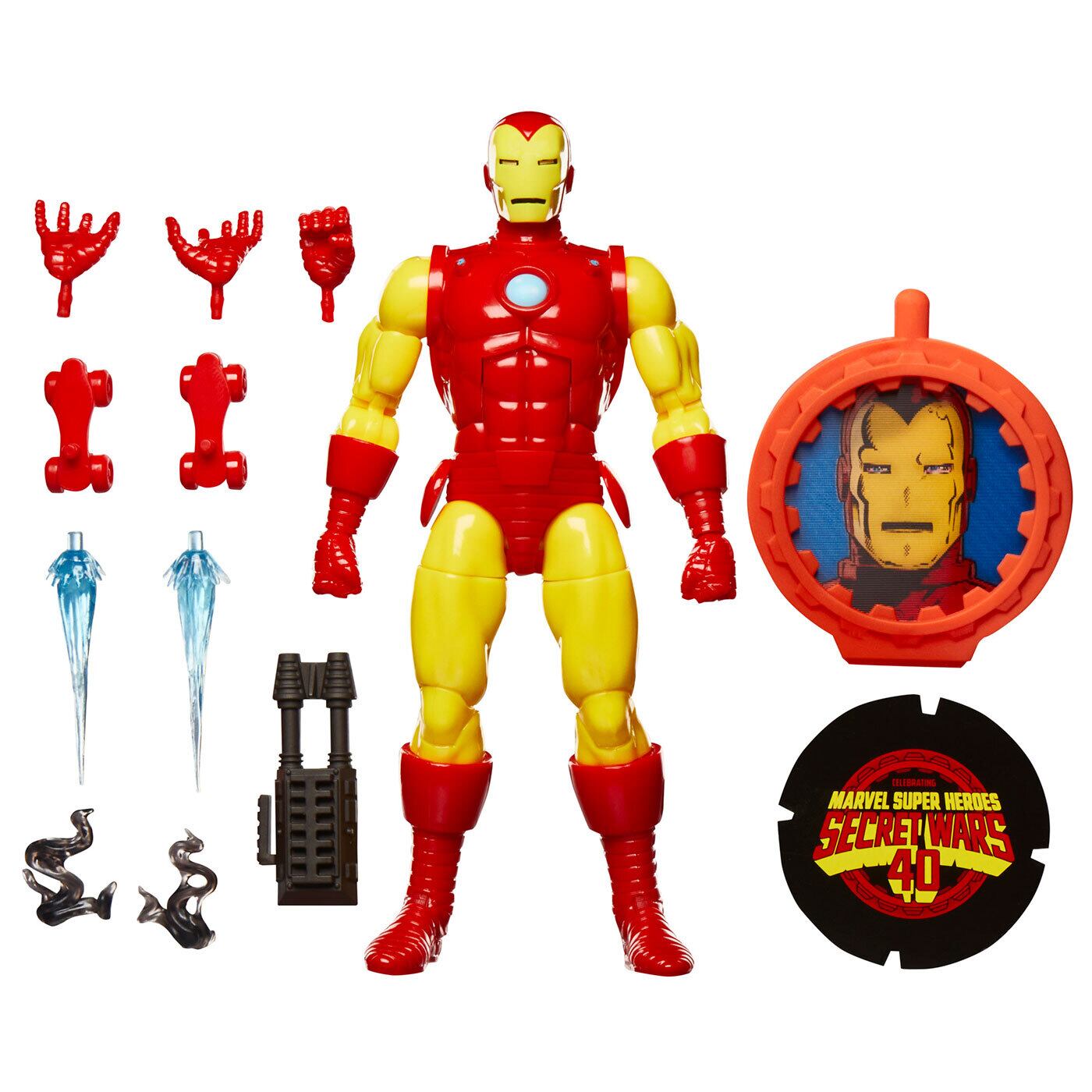 マーベルレジェンド クラシックス シークレット・ウォーズ 40周年記念 アイアンマン (コミック) 6インチ アクションフィギュア 国内版 未開封 入荷写真