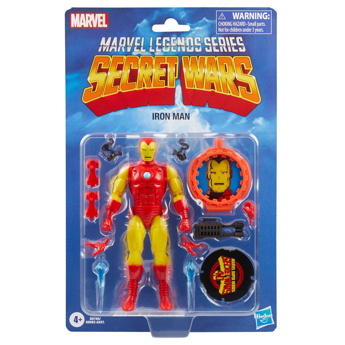 マーベルレジェンド クラシックス シークレット・ウォーズ 40周年記念 アイアンマン (コミック) 6インチ アクションフィギュア 国内版 未開封 入荷写真