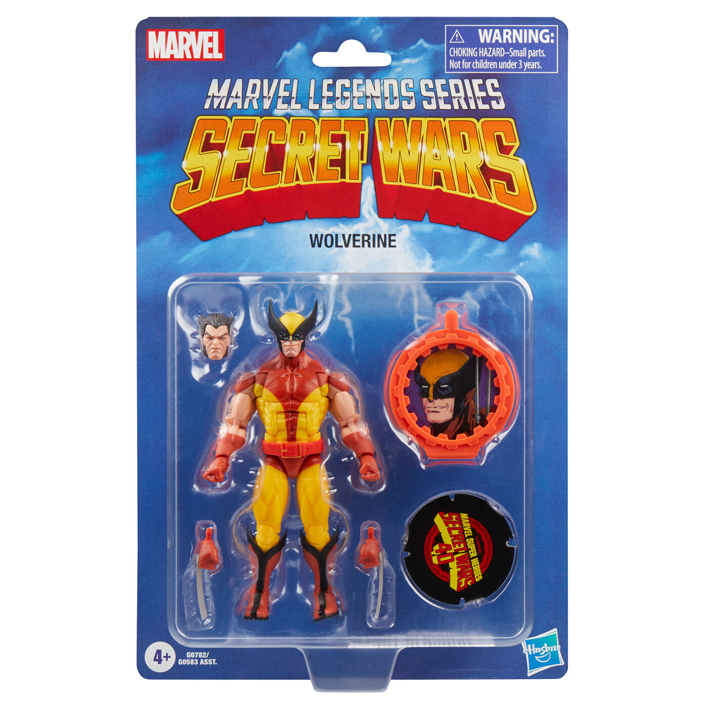 マーベルレジェンド クラシックス シークレット・ウォーズ 40周年記念 ウルヴァリン (コミック) 6インチ アクションフィギュア 国内版 未開封 入荷写真