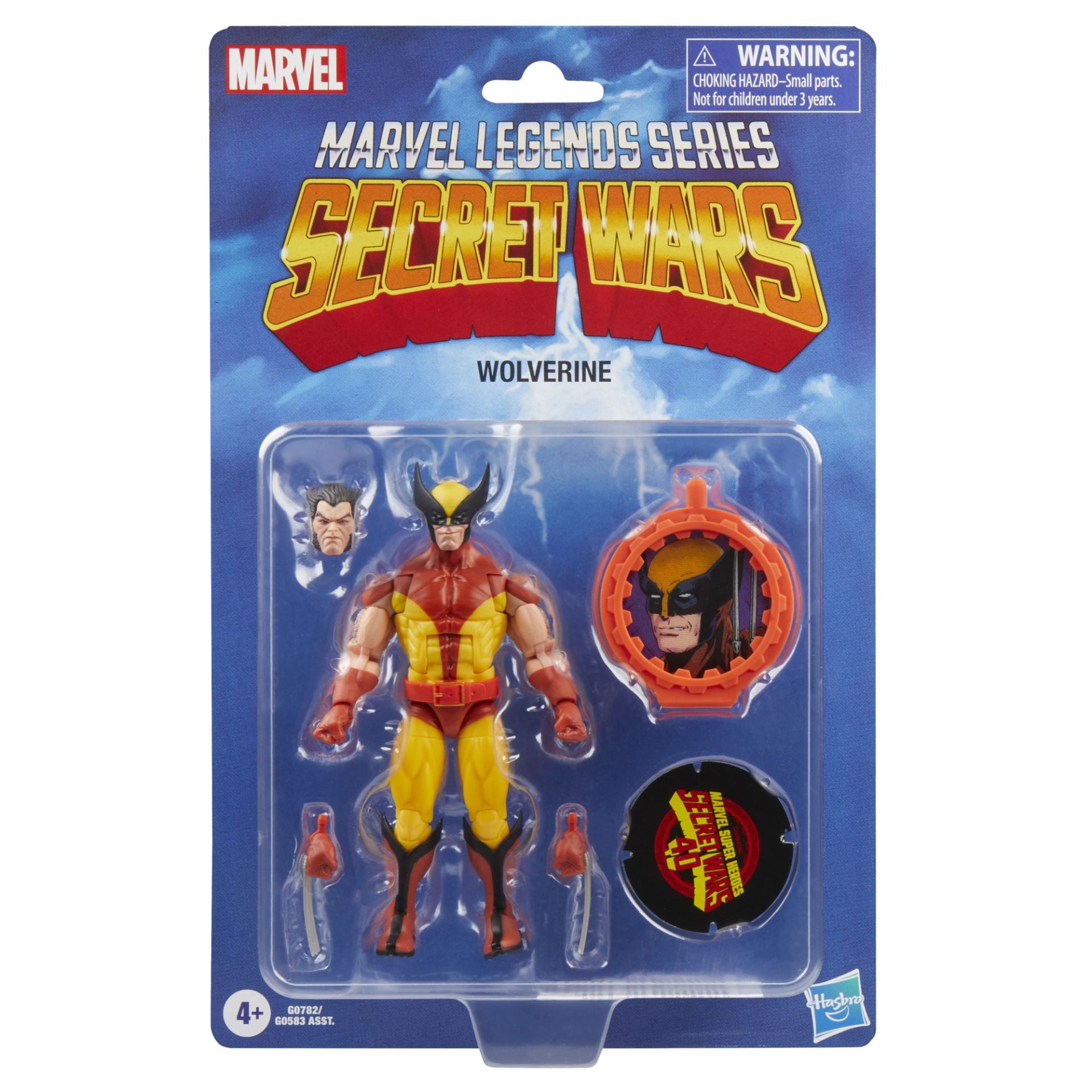 マーベルレジェンド クラシックス シークレット・ウォーズ 40周年記念 ウルヴァリン (コミック) 6インチ アクションフィギュア 国内版 未開封 入荷写真