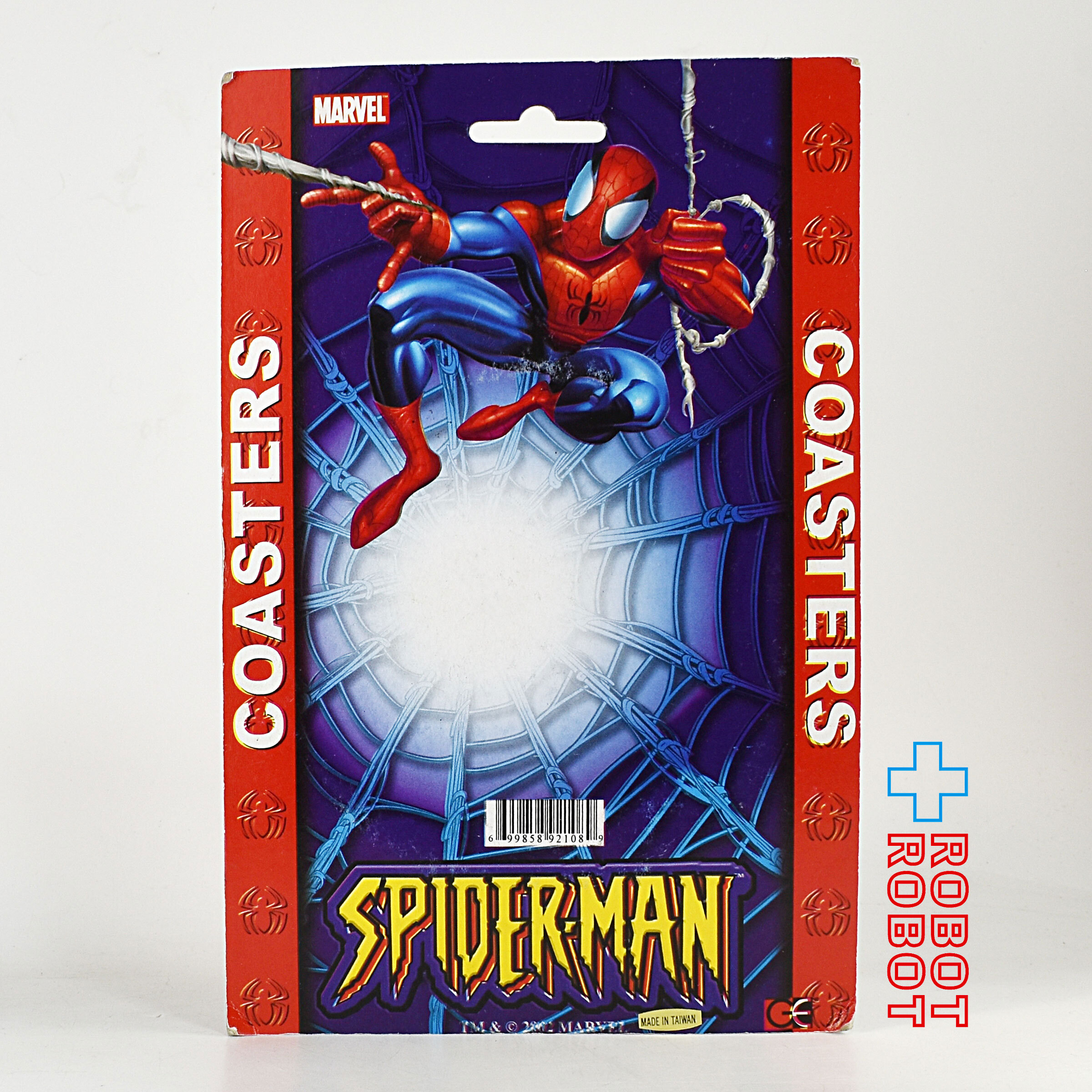 スパイダーマン 缶ケース入り コースター 未開封 入荷写真