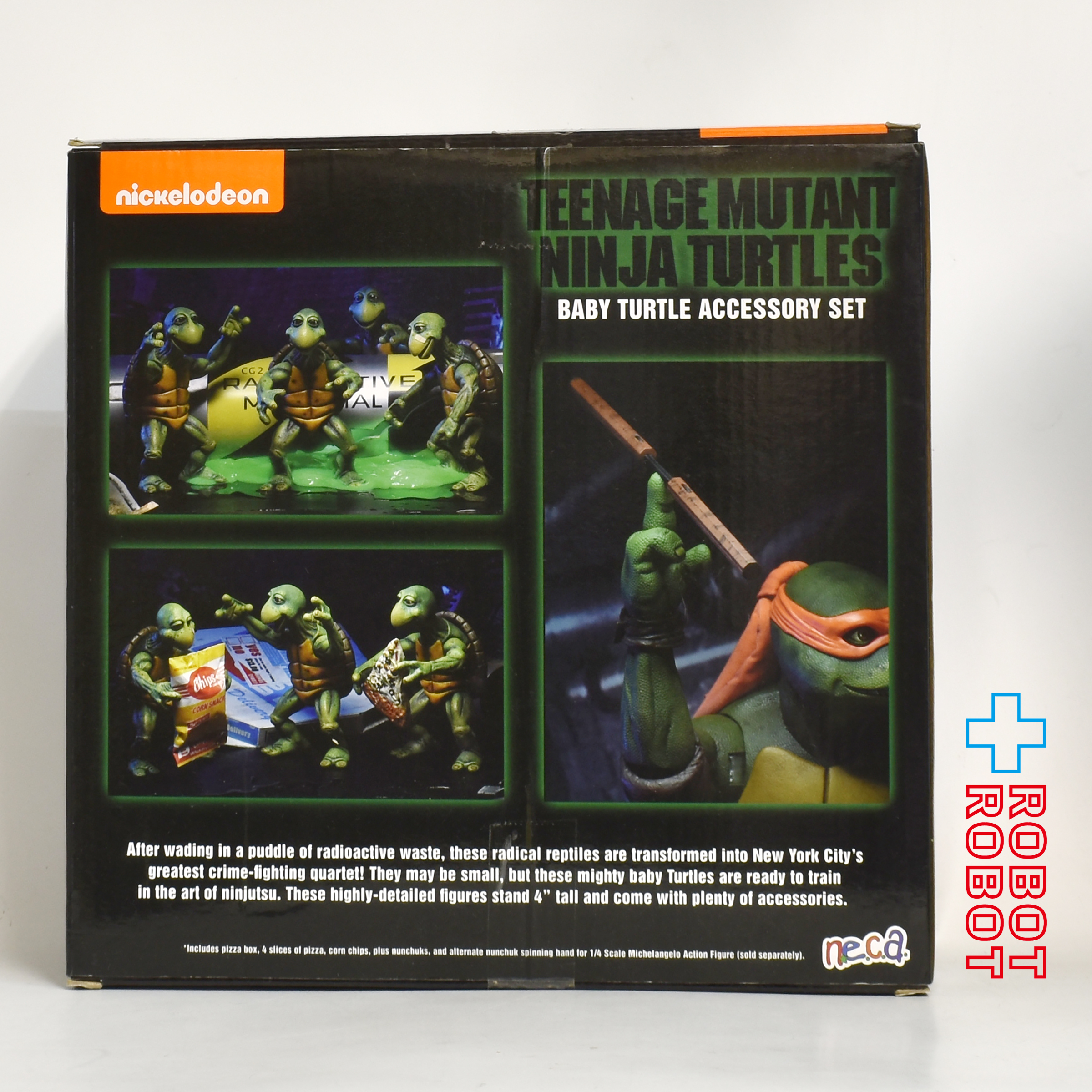 ネカ TMNT タートルズ ベビー・タートル アクセサリー セット アクションフィギュア 開封品 入荷写真