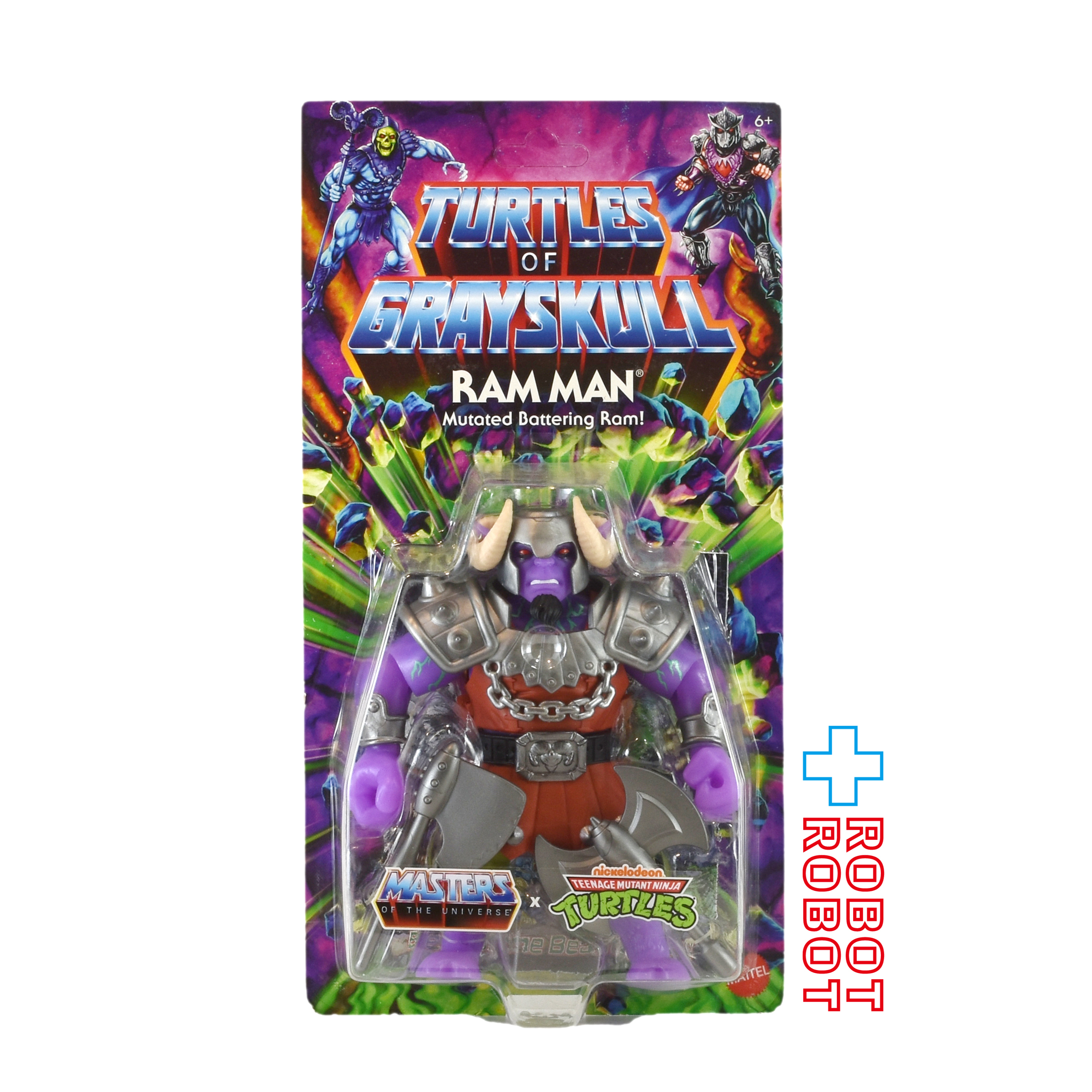 マテル MOTU マスターズ・オブ・ザ・ユニバース オリジンズ タートルズ・オブ・グレイスカル ラムマン 5.5インチ アクションフィギュア 未開封 入荷写真