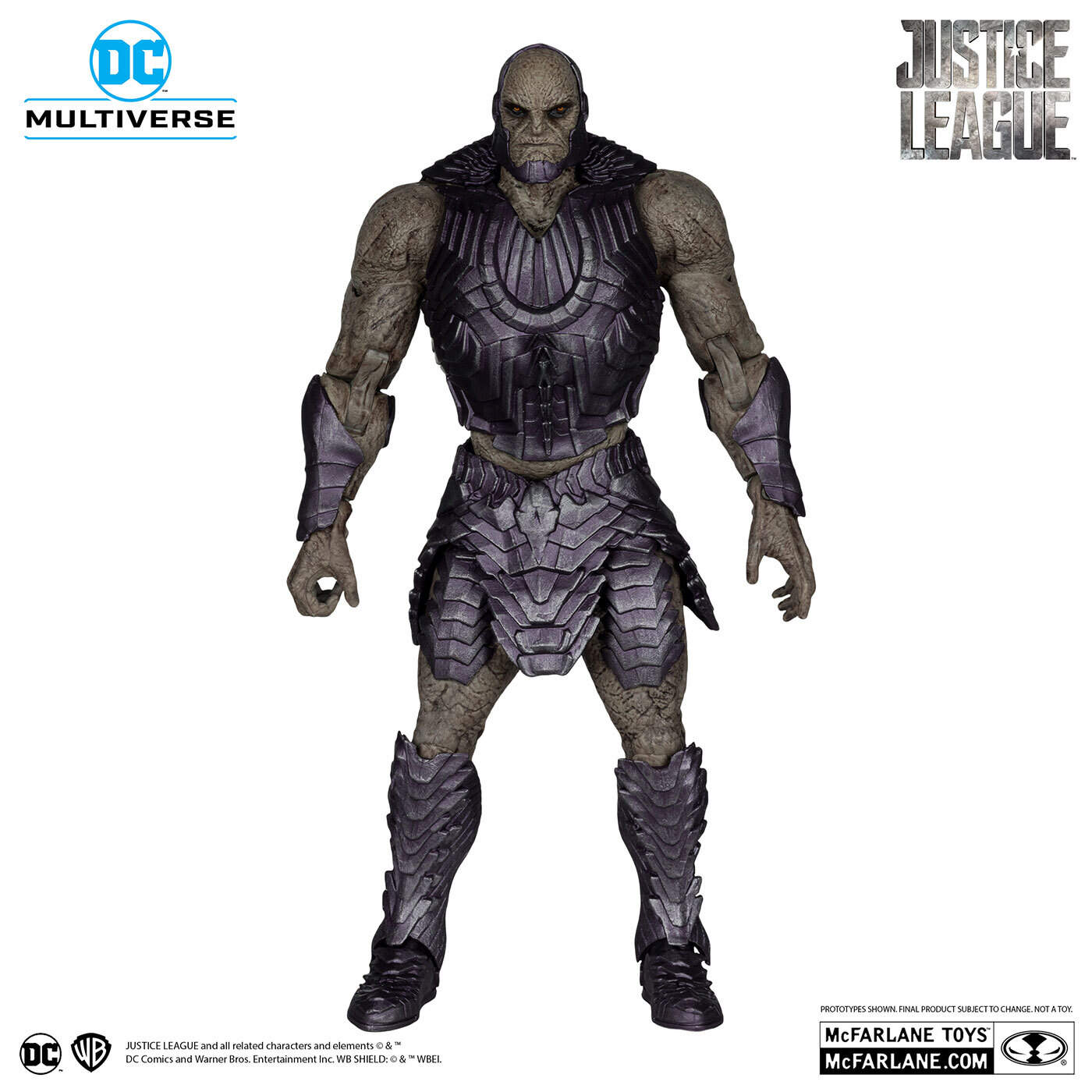 マクファーレン・トイズ DCマルチバース ジャスティス・リーグ ザック・スナイダーカット ダークサイド (玉座付き) 7インチ アクションフィギュア 未開封 入荷写真