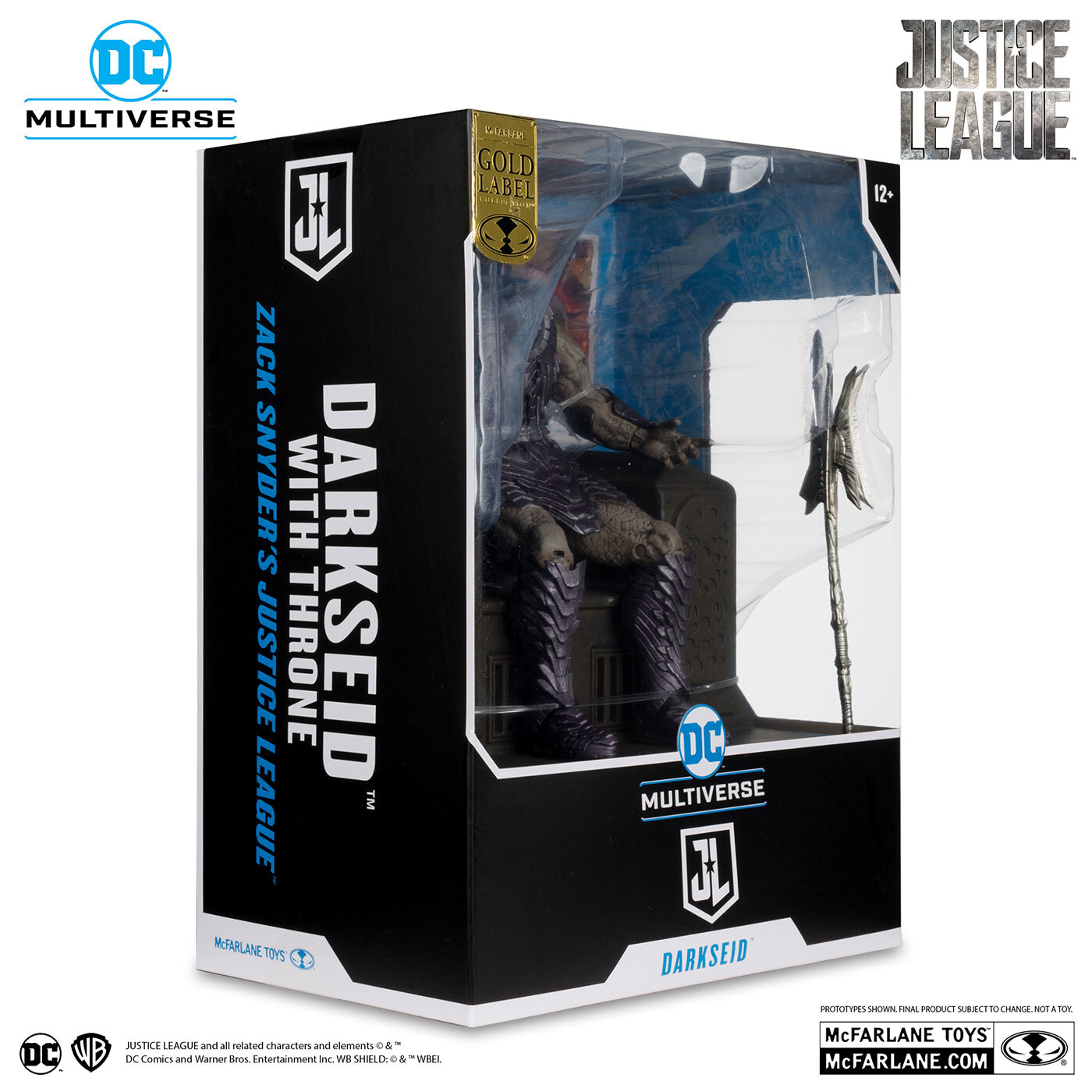 マクファーレン・トイズ DCマルチバース ジャスティス・リーグ ザック・スナイダーカット ダークサイド (玉座付き) 7インチ アクションフィギュア 未開封 入荷写真