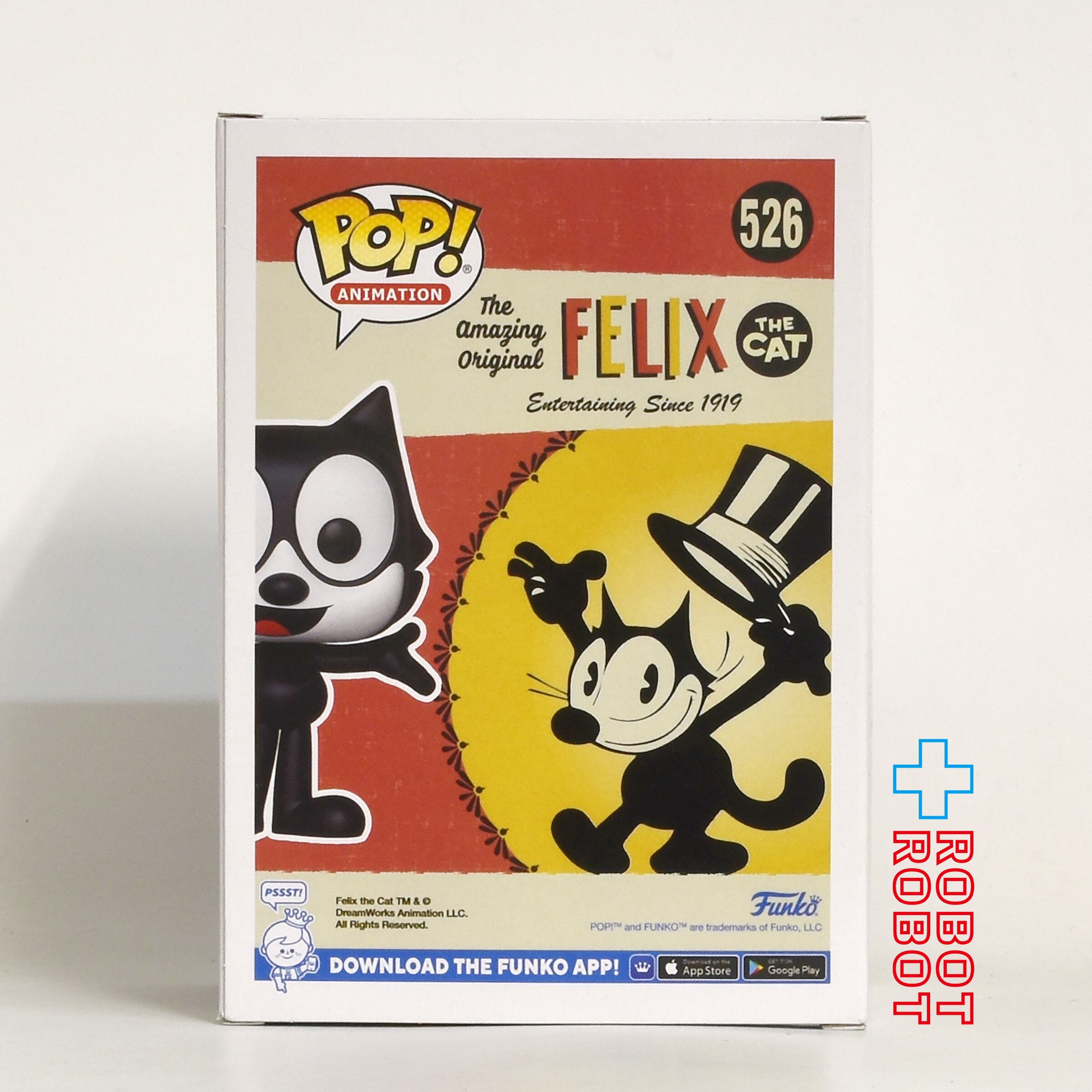 ファンコ POP! アニメーション 526 フィリックス・ザ・キャット フロッキー 箱入未開封 入荷写真