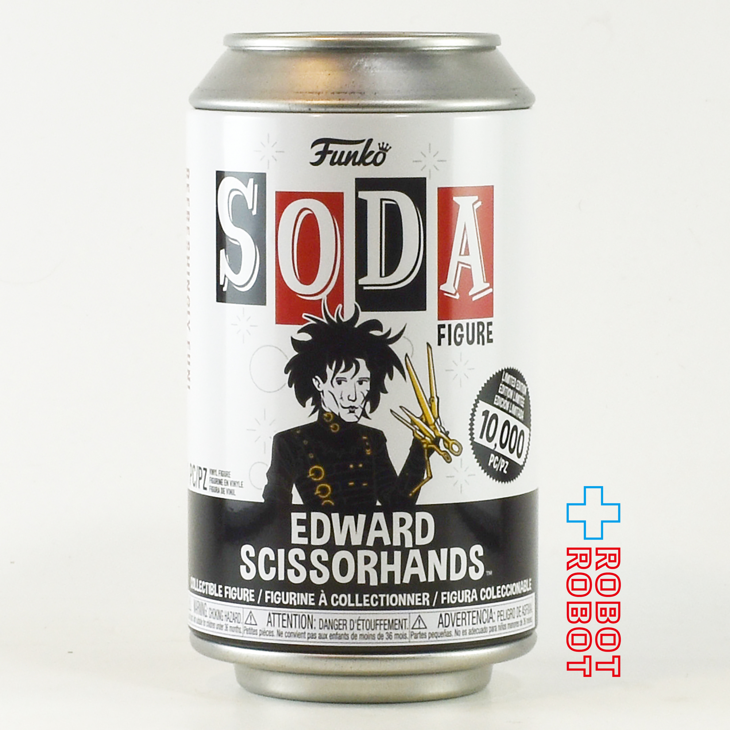 ファンコ SODA ソーダ缶 エドワード・シザーハンズ ビニールフィギュア 入荷写真
