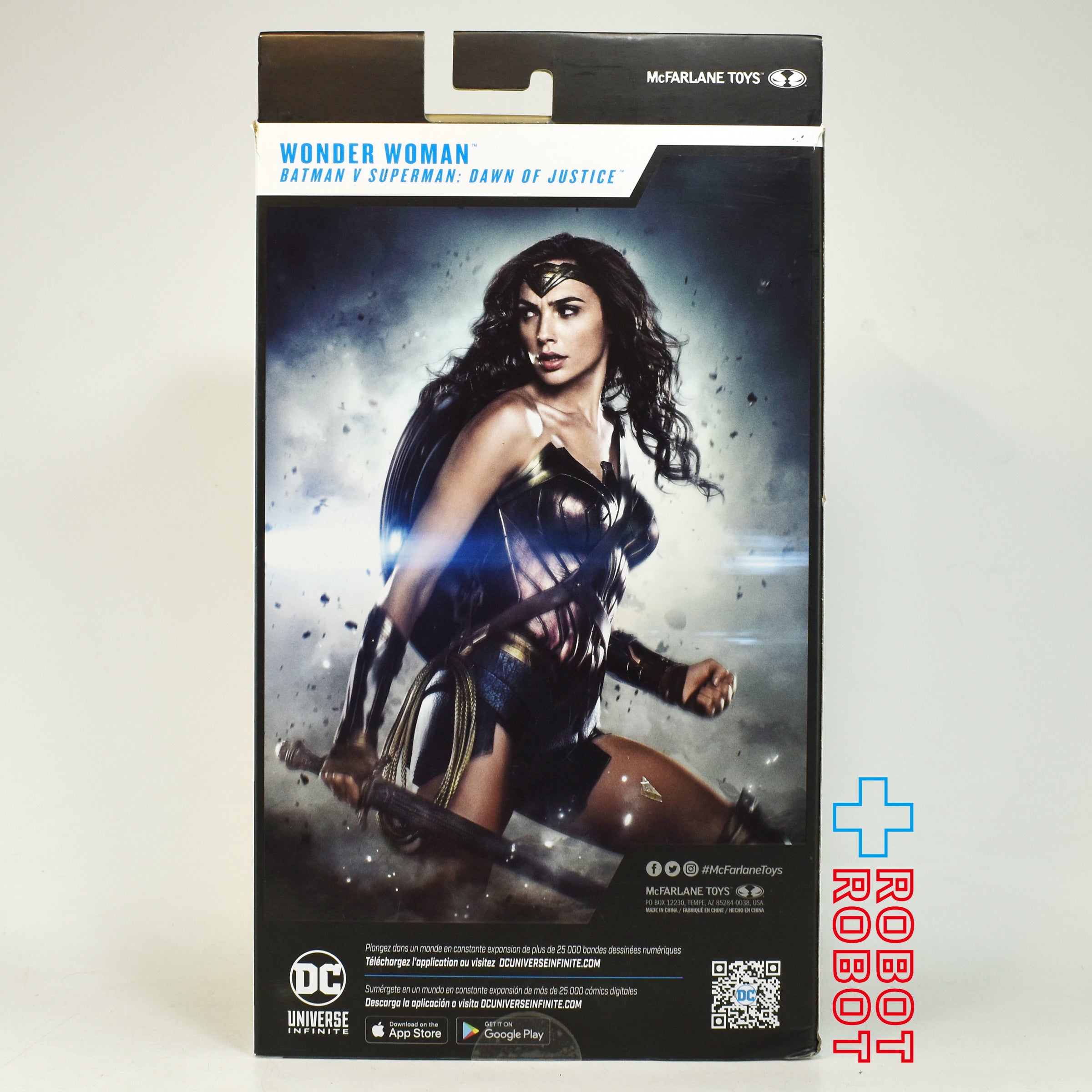 DC マルチバース バットマン vs スーパーマン ジャスティスの誕生 ワンダーウーマン 7インチ アクションフィギュア 開封 完品 入荷写真