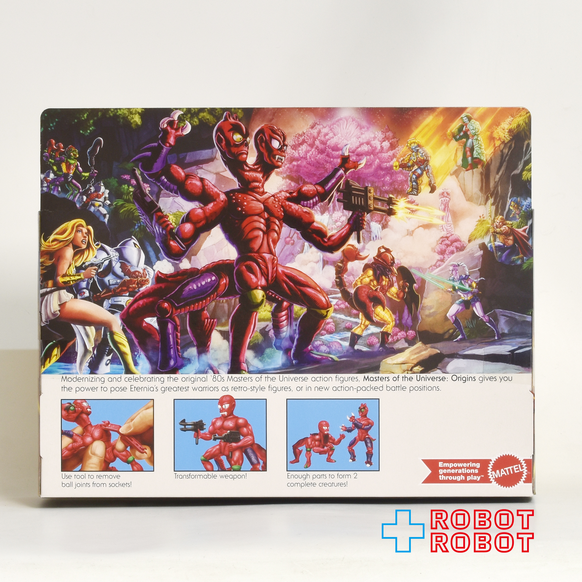 マテル MOTU マスターズ・オブ・ザ・ユニバース オリジンズ モデューロク カートゥーン コレクション アクション フィギュア 未開封 入荷写真