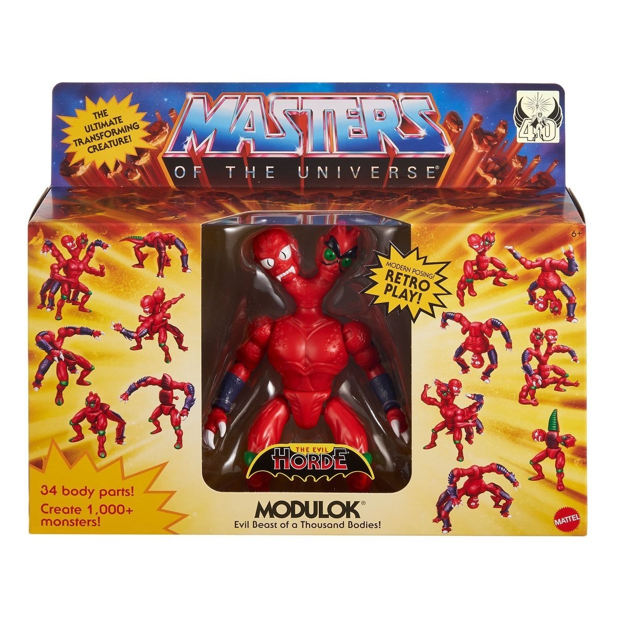 マテル MOTU マスターズ・オブ・ザ・ユニバース オリジンズ モデューロク カートゥーン コレクション アクション フィギュア 未開封 入荷写真