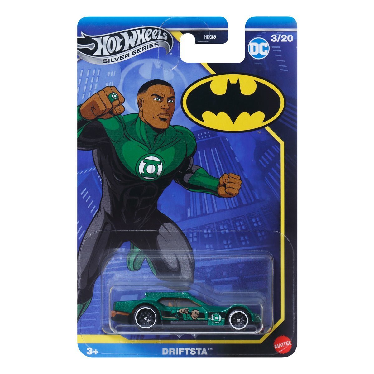 ホットウィール バットマン テーマアソート 2025 1/64 グリーン・ランタン ドリフトスタ ダイキャスト メタルビークル ミニカー 未開封 入荷写真