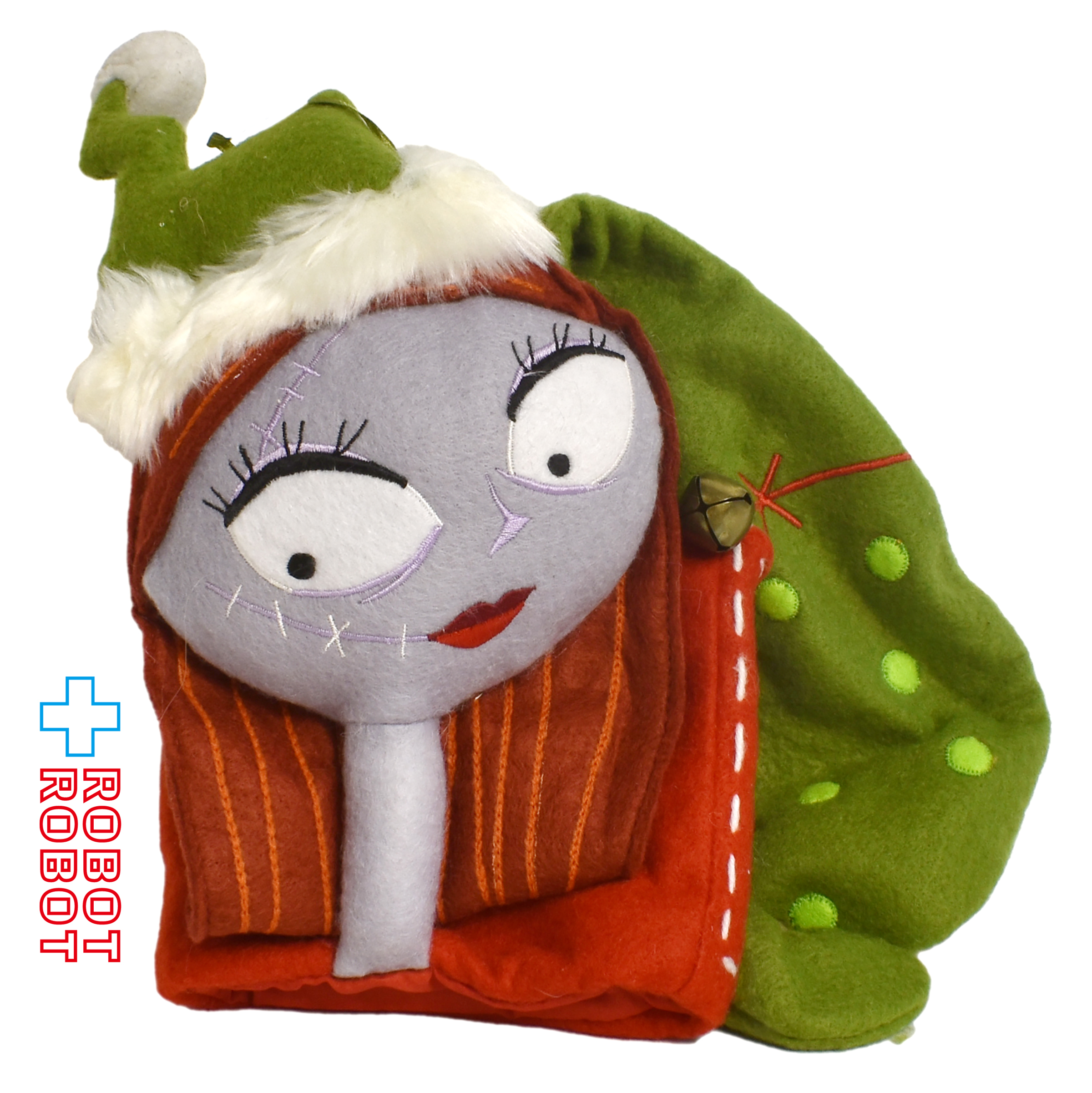 ディズニーストア ナイトメアー・ビフォア・クリスマス ジャック＆サリー クリスマスストッキング 壁掛け ぬいぐるみバッグ 入荷写真