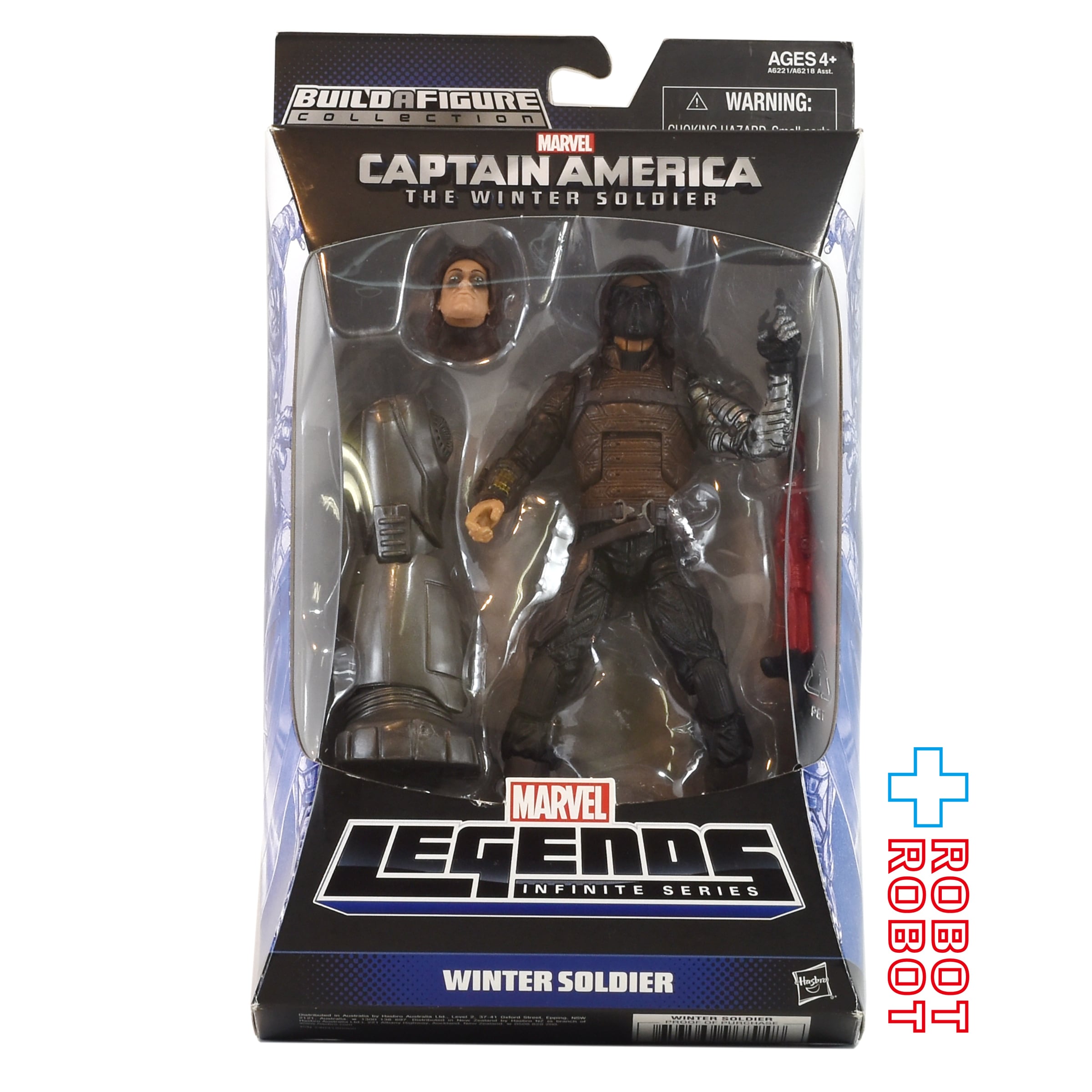 マーベルレジェンド マンドロイド シリーズ キャプテン・アメリカ ウィンター・ソルジャー 6インチ アクションフィギュア 未開封 入荷写真