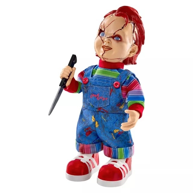 スピリットハロウィン社 チャイルド・プレイ チャッキー サイドステッパー サウンドフィギュア 箱入 入荷写真
