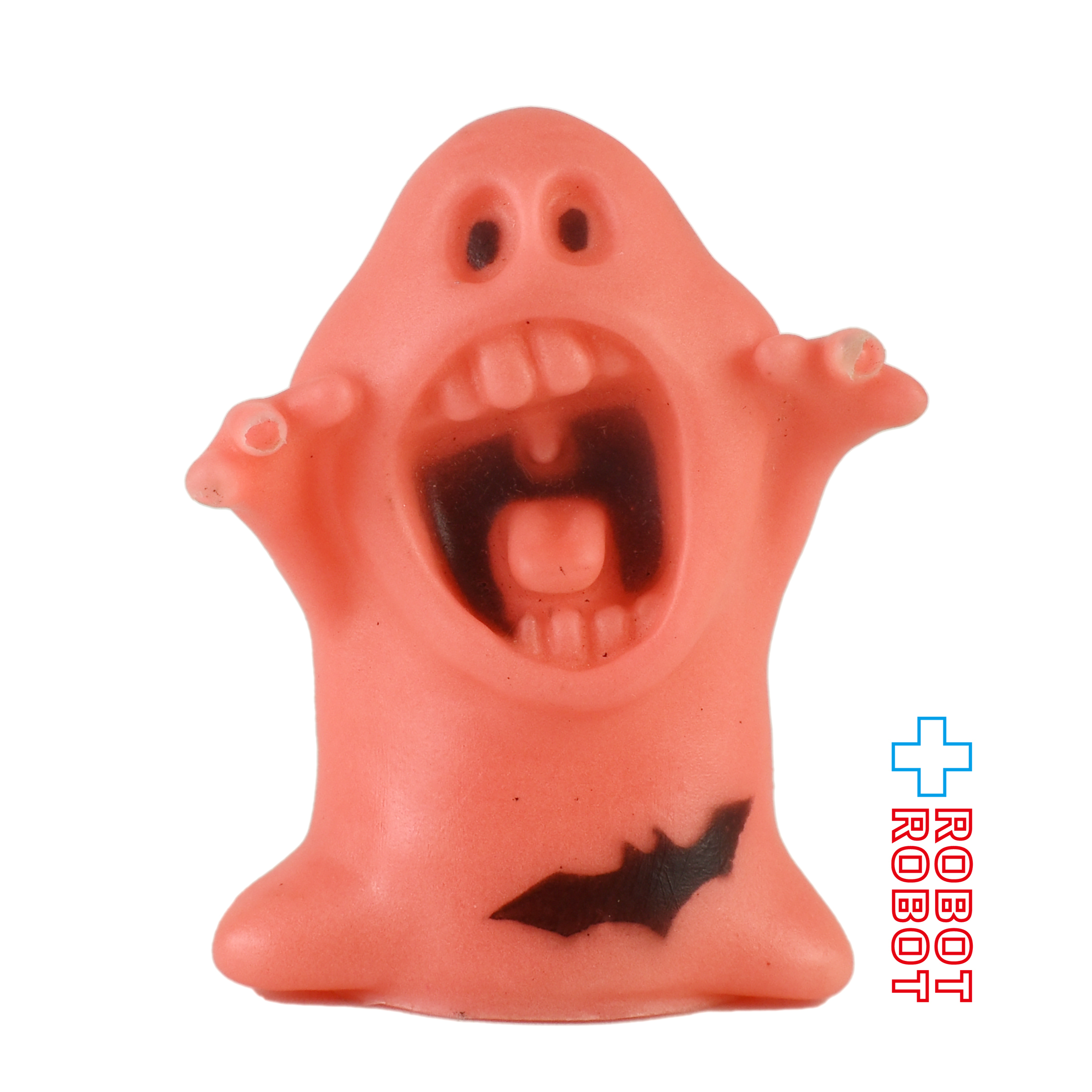 パイナップルIND ハロウィンゴースト コウモリ ピンク 蓄光ミニソフビフィギュア メイドインカナダ 1980's 入荷写真