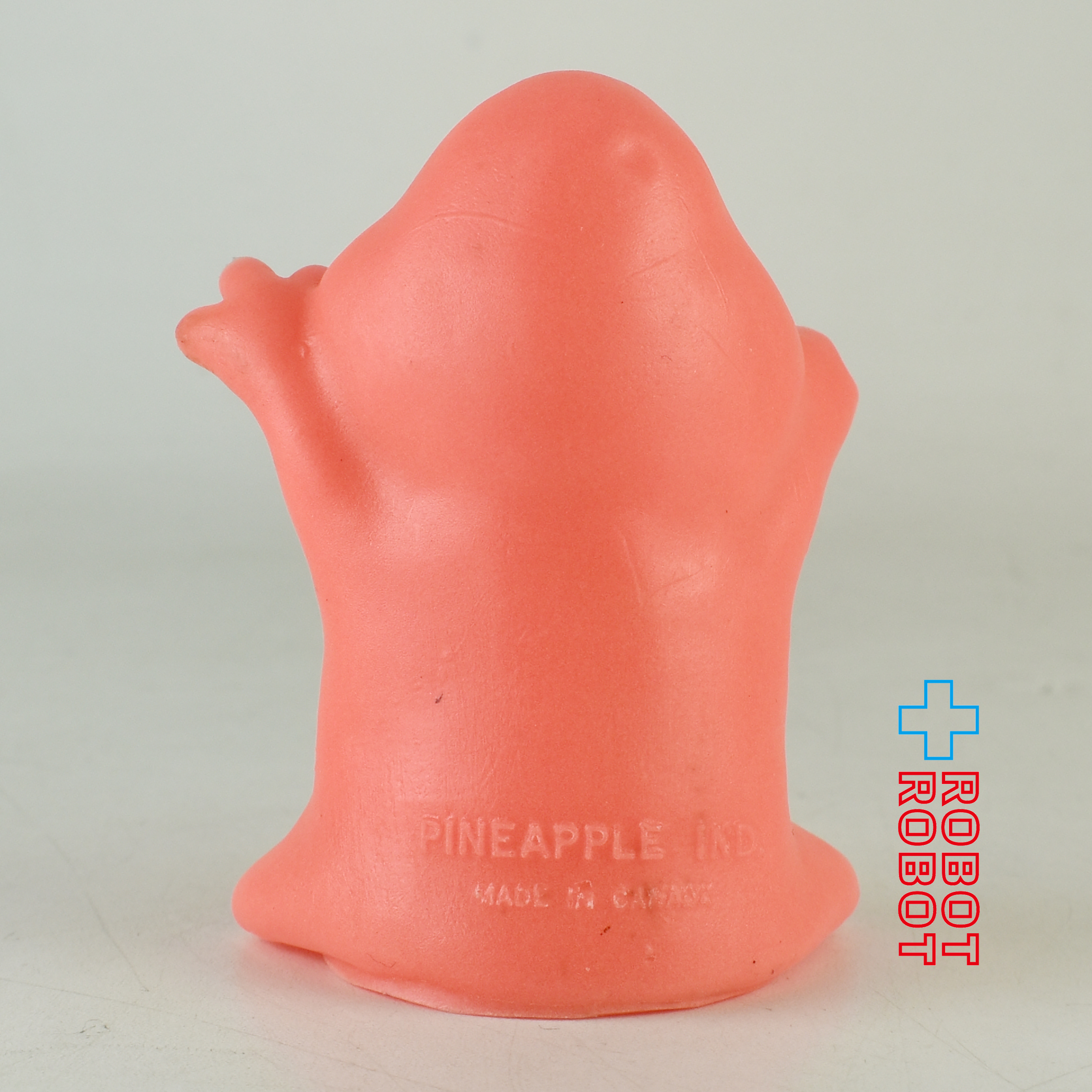 パイナップルIND ハロウィンゴースト コウモリ ピンク 蓄光ミニソフビフィギュア メイドインカナダ 1980's 入荷写真