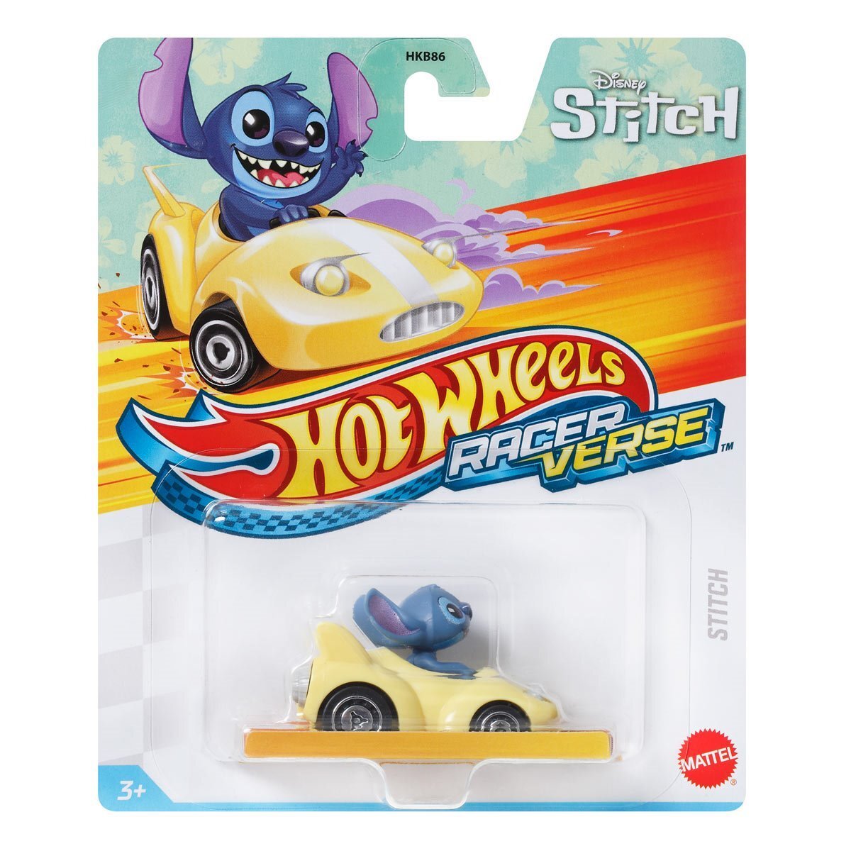 ホットウィール レーサーバース 2024 ディズニー スティッチ ダイキャスト メタルビークル ミニカー 未開封 入荷写真