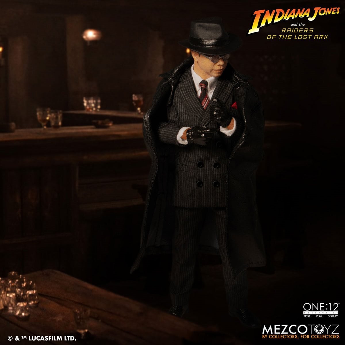 メズコ ワン12コレクティブ 1/12 インディ・ジョーンズ レイダース 失われたアーク 《聖櫃》アーノルド・トート with 聖櫃 ボックスセット アクションフィギュア 未開封 入荷写真