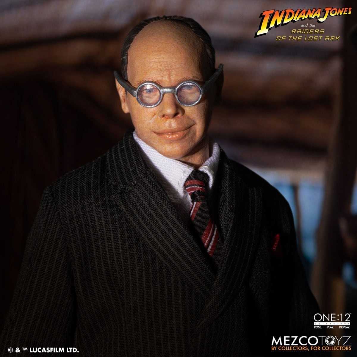 メズコ ワン12コレクティブ 1/12 インディ・ジョーンズ レイダース 失われたアーク 《聖櫃》アーノルド・トート with 聖櫃 ボックスセット アクションフィギュア 未開封 入荷写真