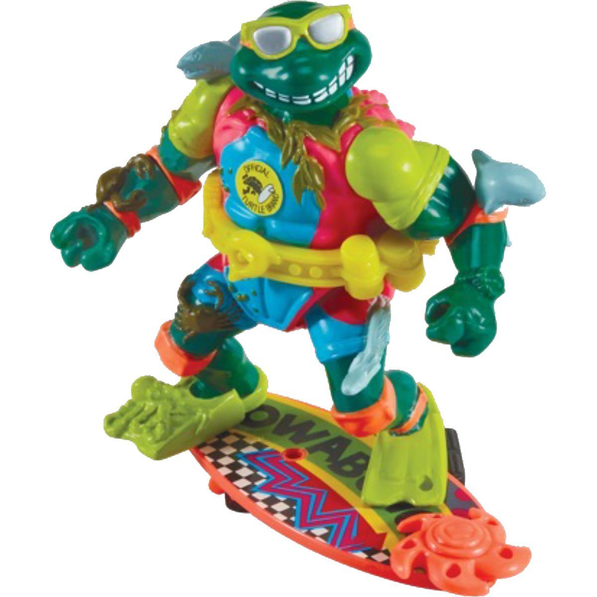 プレイメイツ タートルズ TMNT オリジナル・クラシック ソーヤー・スポーツ サーフィン ミケランジェロ 4インチ ベーシックフィギュア 未開封 入荷写真
