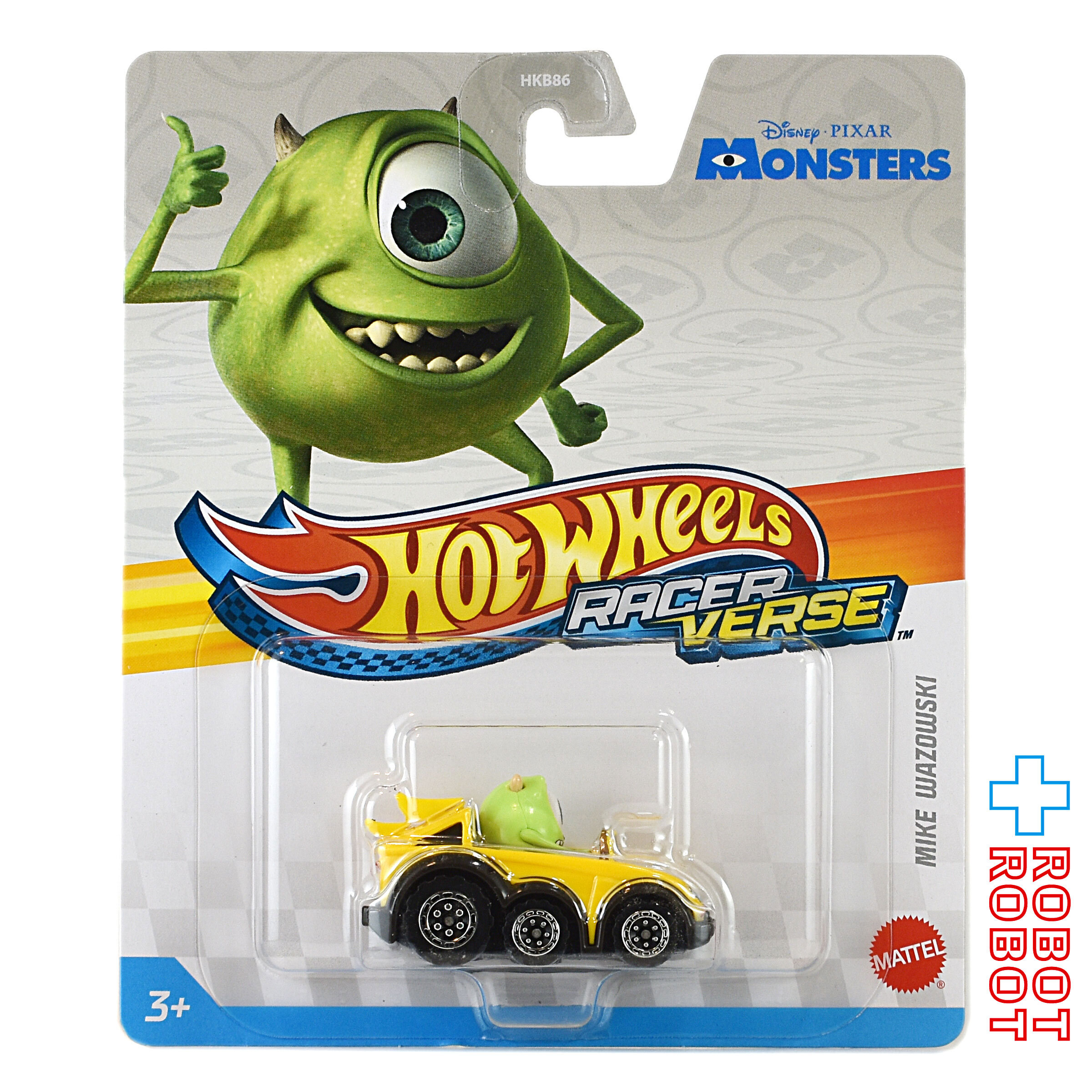 ホットウィール レーサーバース 2025 ディズニー ピクサー モンスターズ・インク マイク・ワゾウスキ ダイキャスト メタルビークル ミニカー 未開封 入荷写真