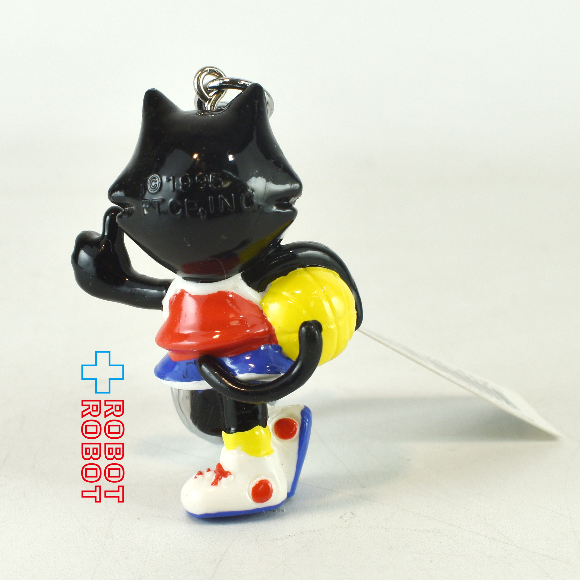 フィリックス・ザ・キャット バスケットボール スポーツキーホルダー PVCフィギュア キーチェーン 紙タグ付 入荷写真
