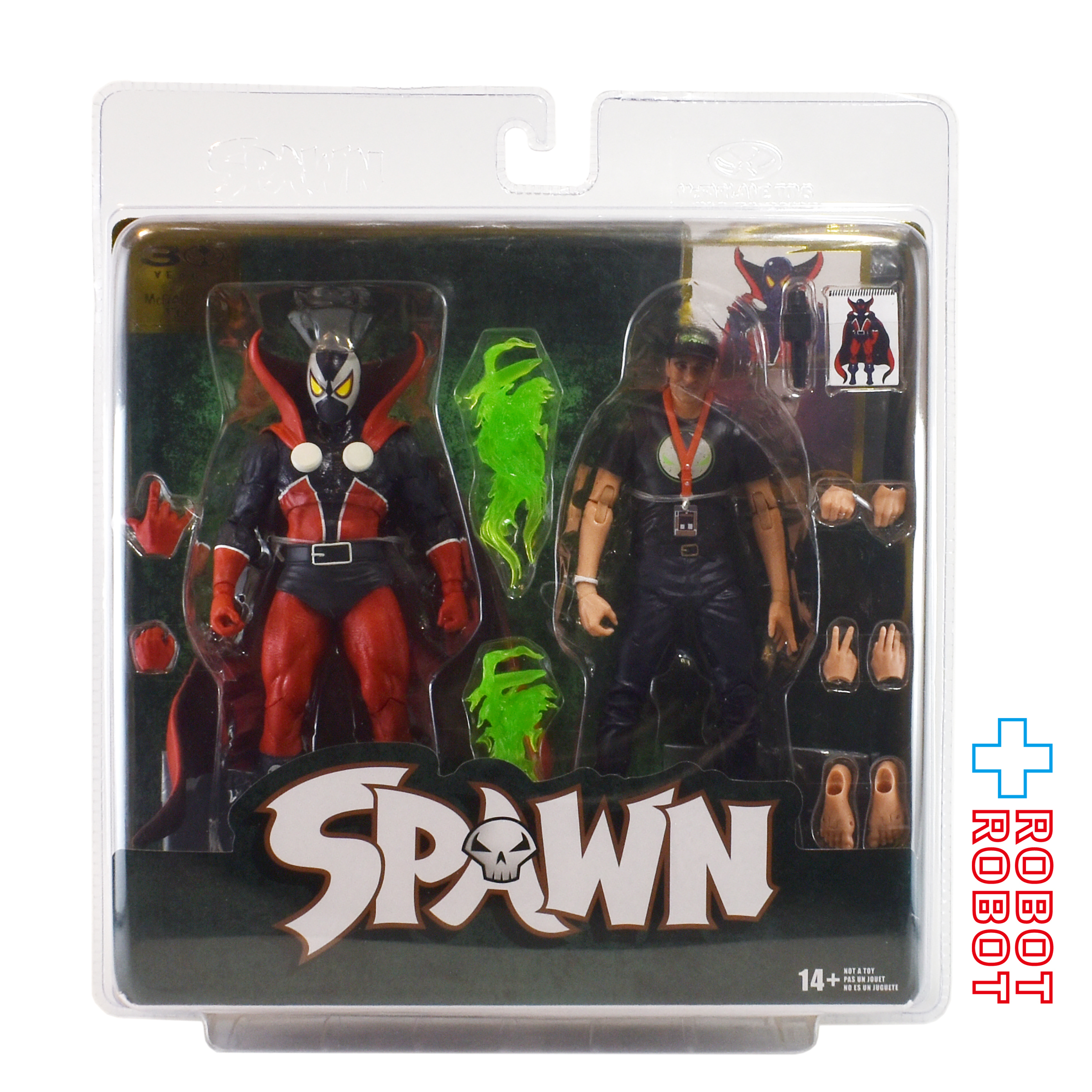 マクファーレン・トイズ スポーン 30周年 スポーン＆トッド・マクファーレン・トイズ 7インチ アクションフィギュア 未開封 入荷写真
