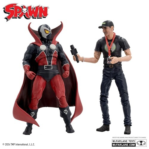 マクファーレン・トイズ スポーン 30周年 スポーン＆トッド・マクファーレン・トイズ 7インチ アクションフィギュア 未開封 入荷写真