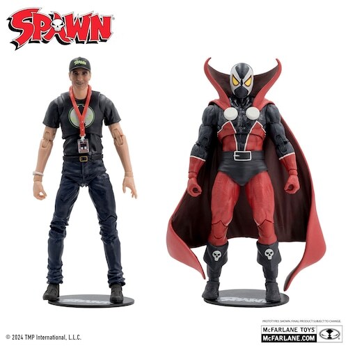 マクファーレン・トイズ スポーン 30周年 スポーン＆トッド・マクファーレン・トイズ 7インチ アクションフィギュア 未開封 入荷写真