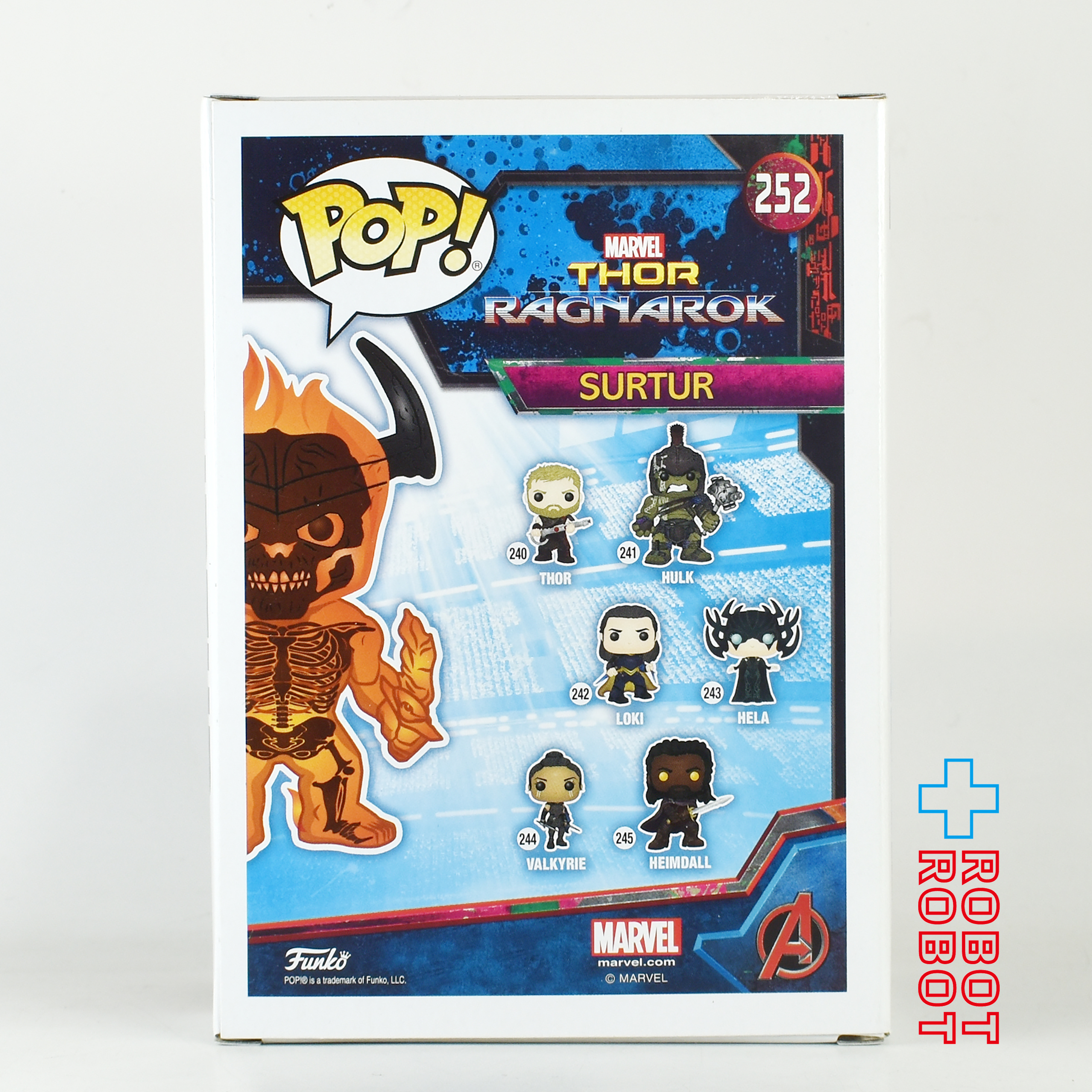 ファンコ POP! 252 マイティ・ソー バトルロイヤル スルト ビニールフィギュア 箱入 入荷写真