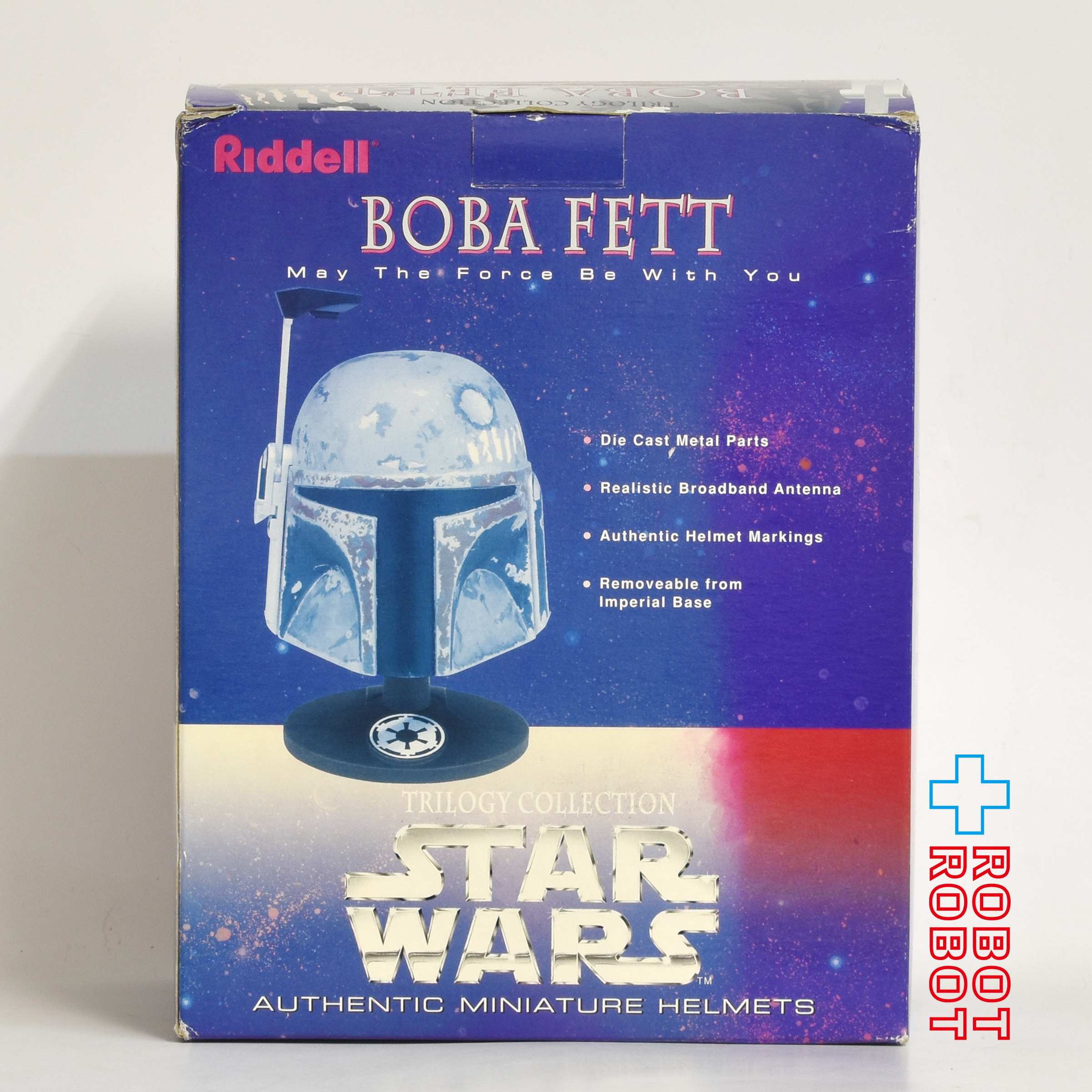 リデル社 スター・ウォーズ ボバ・フェット オーセンティック ミニチュア ヘルメット 箱入 入荷写真