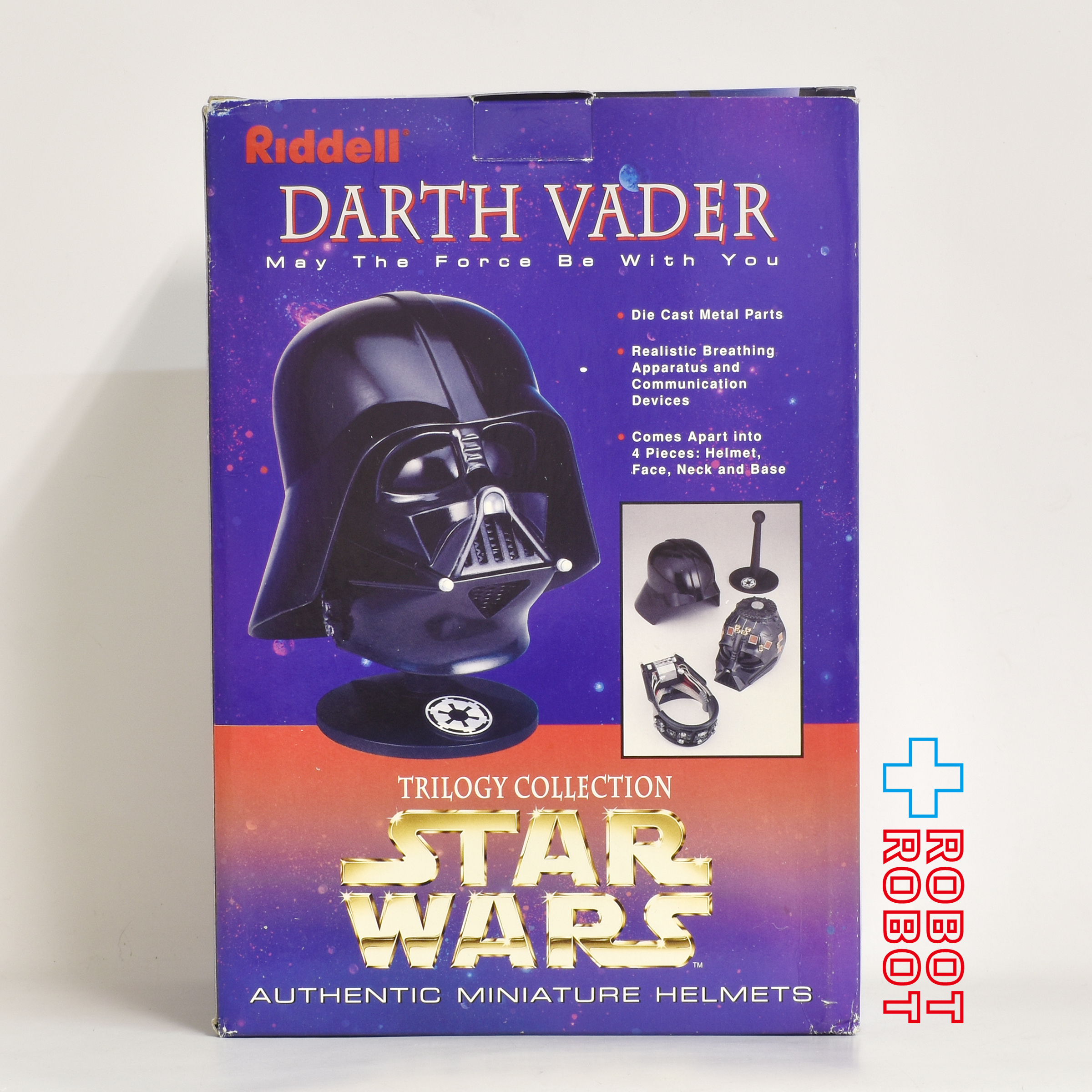 リデル社 スター・ウォーズ ダース・ベイダー オーセンティック ミニチュア ヘルメット 1997 箱入 入荷写真