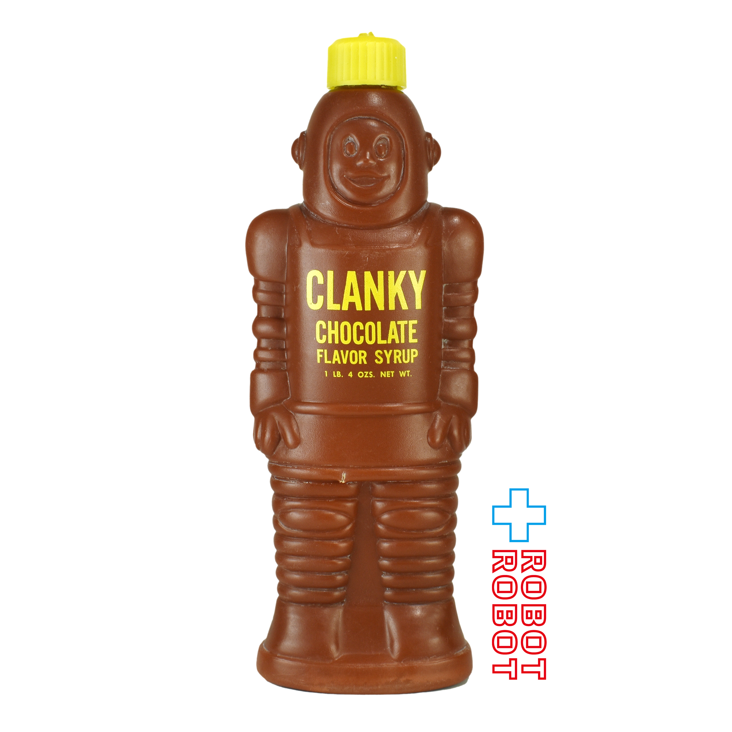 クランキー・チョコレート・フレーバー・シロップ ロボットの形のボトル ※難有り 企業物 入荷写真
