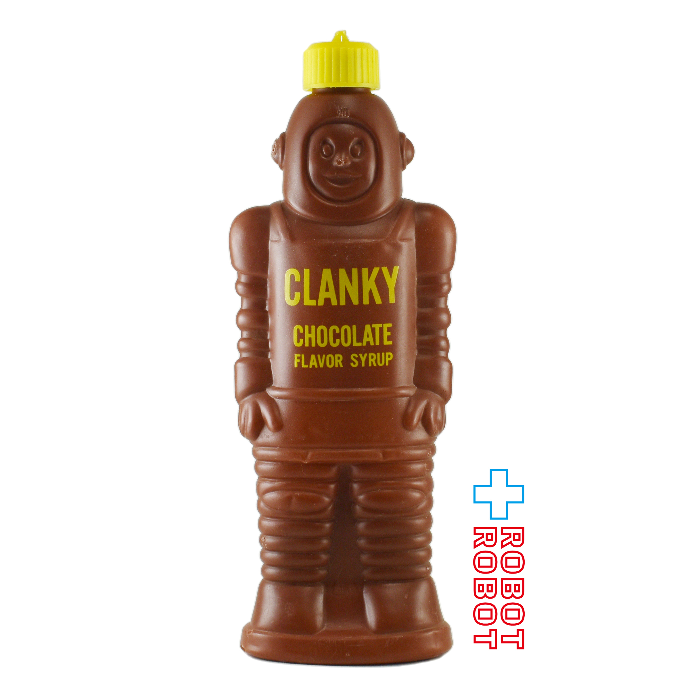 クランキー・チョコレート・フレーバー・シロップ ロボットの形のボトル ※難有り 企業物 入荷写真