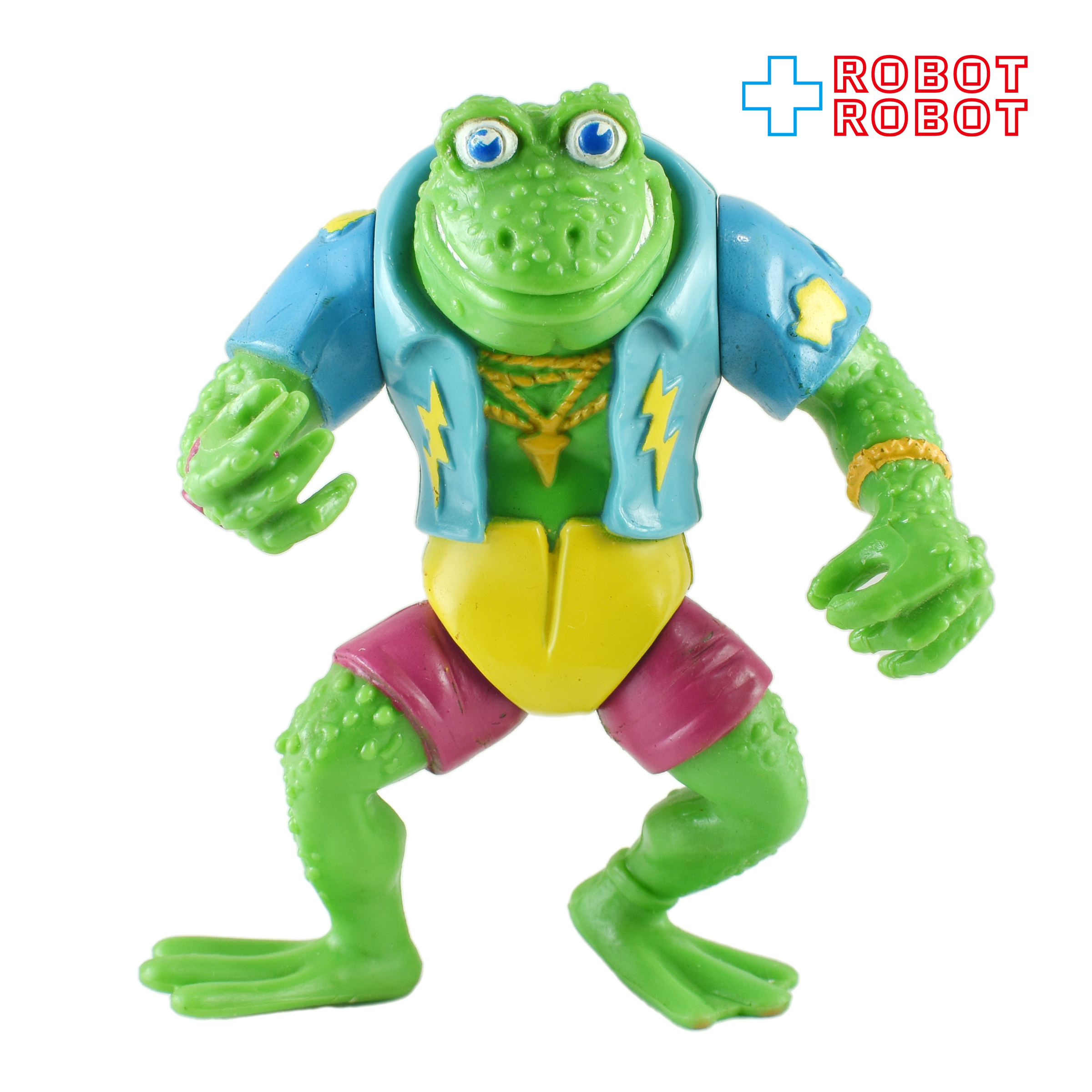 プレイメイツ ティーンエイジ・ミュータント・ニンジャ・タートルズ TMNT ジンギスフロッグ アクションフィギュア 1989 ルース 入荷写真