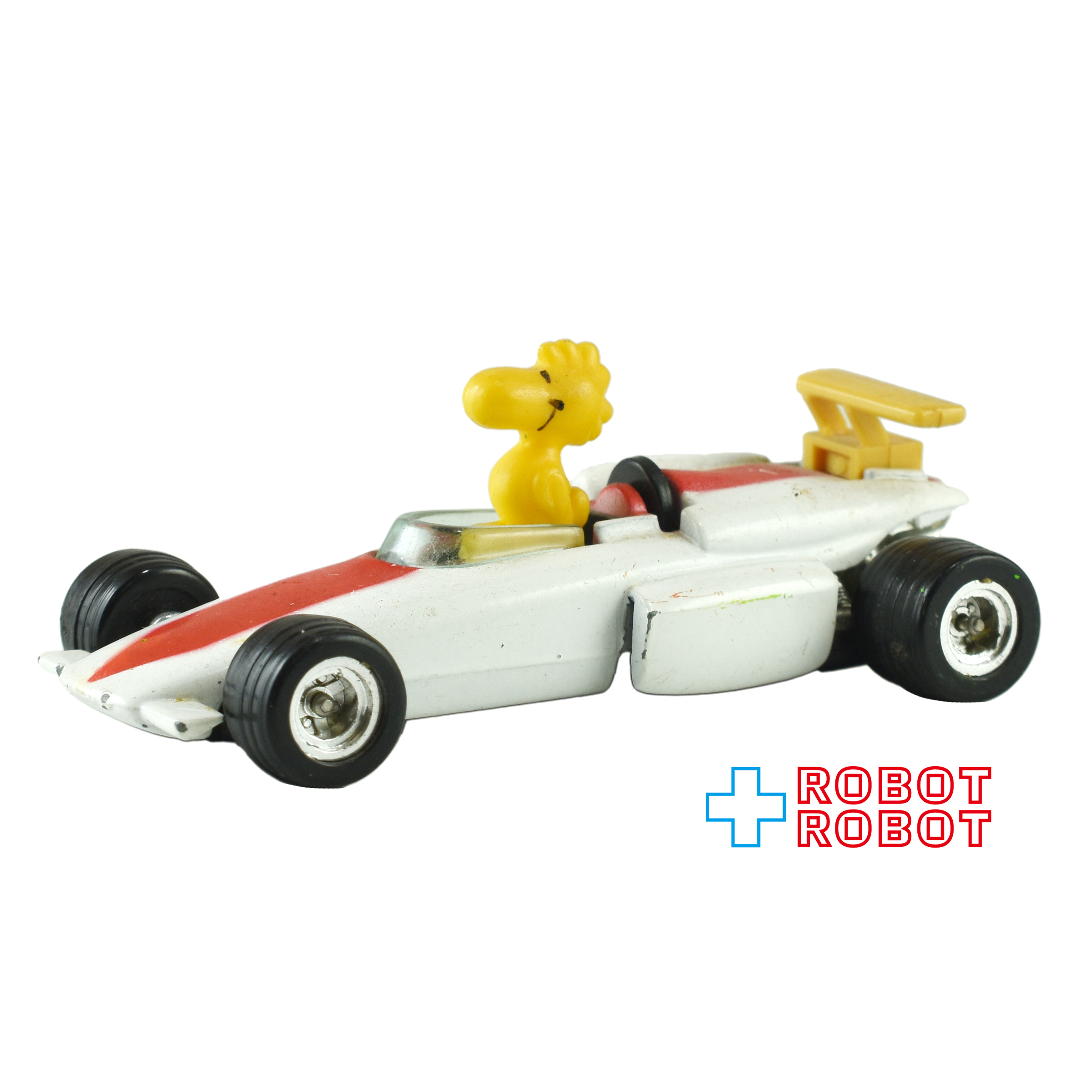 スヌーピー ウッドストック・イン・ホワイトレーサー ダイキャスト ミニカー メイド・イン・ホンコン ルース 入荷写真