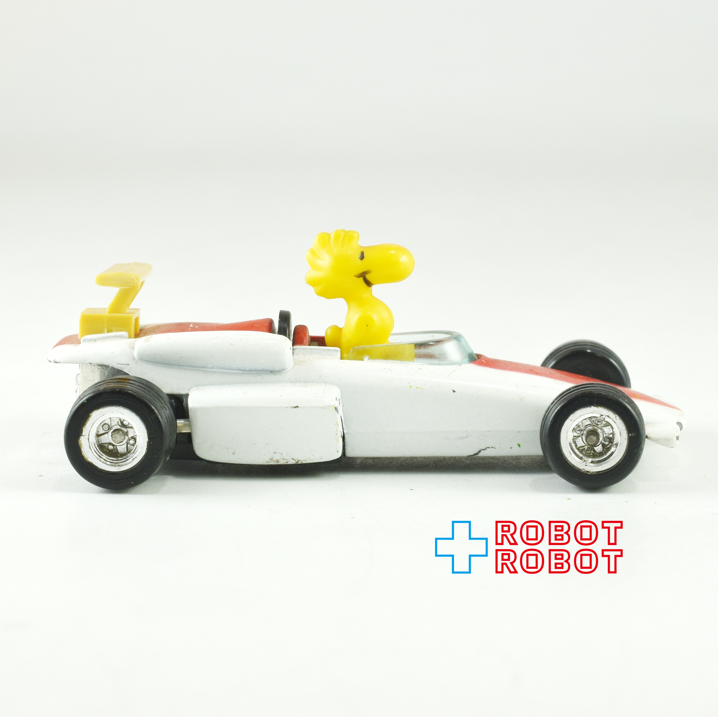 スヌーピー ウッドストック・イン・ホワイトレーサー ダイキャスト ミニカー メイド・イン・ホンコン ルース 入荷写真